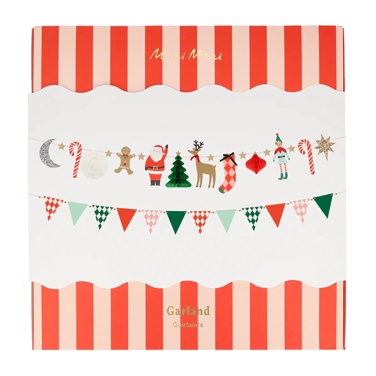 Meri Meri Party Christmas Characters Garland - bubblegum market