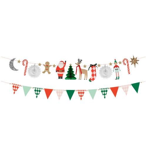 Meri Meri Party Christmas Characters Garland - bubblegum market