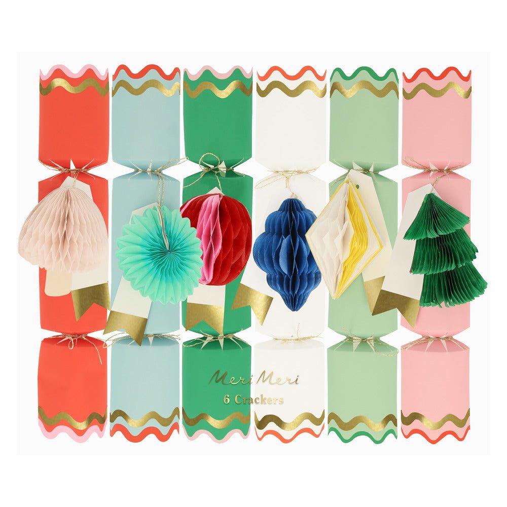 Meri Meri Party Christmas Honeycomb Crackers - bubblegum market