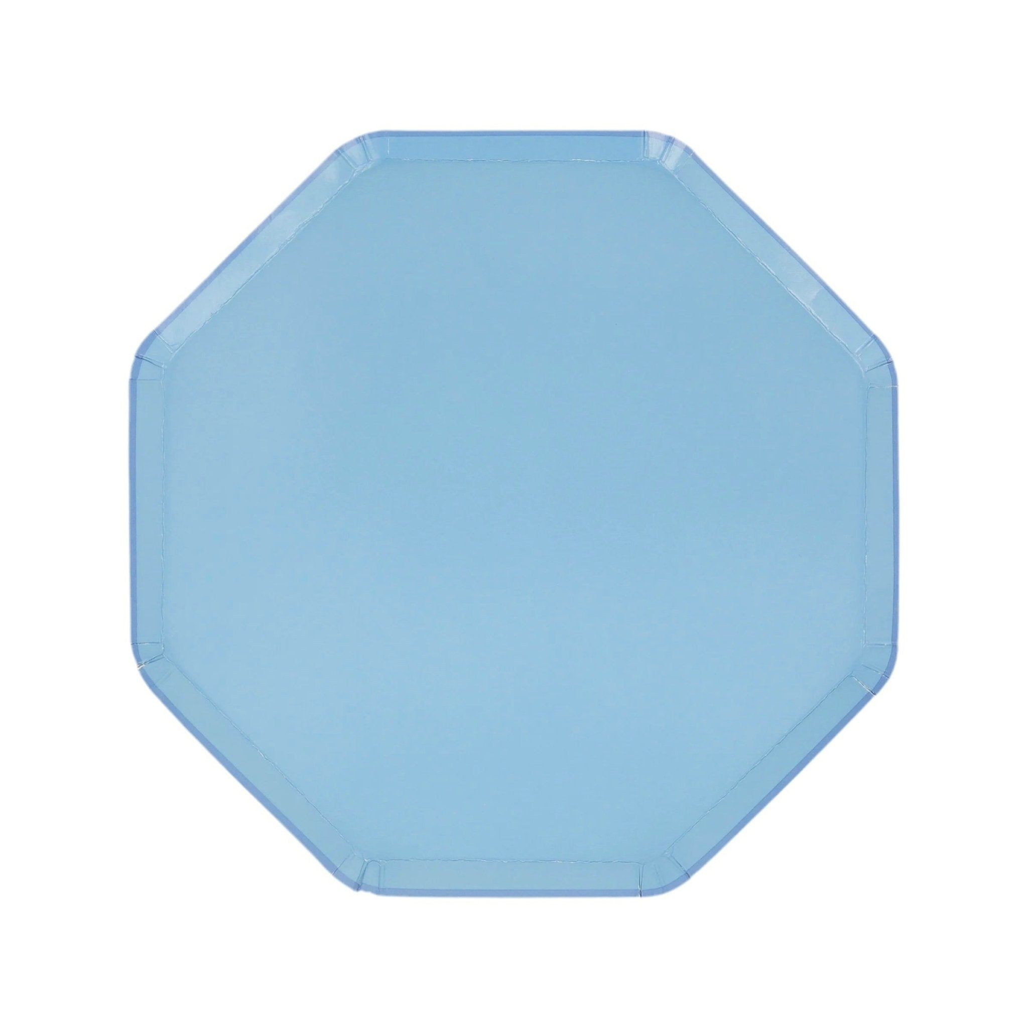 Meri Meri Party Cornflower Blue Side Plates 8.25" - bubblegum market