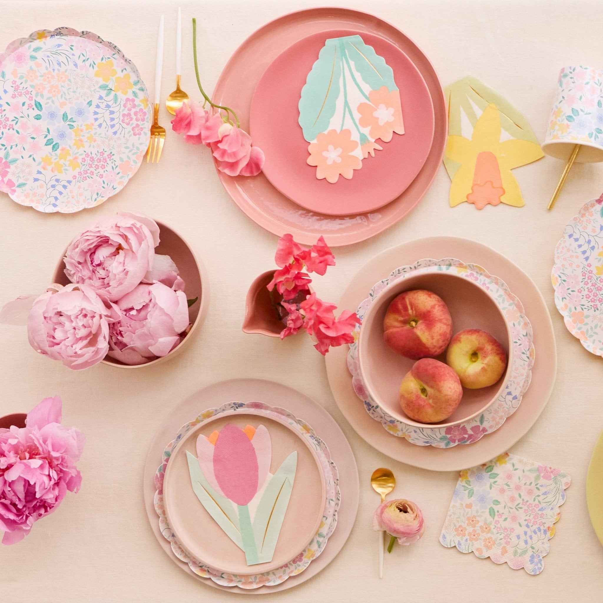 Meri Meri Party Cottage Garden Small Napkins - bubblegum market