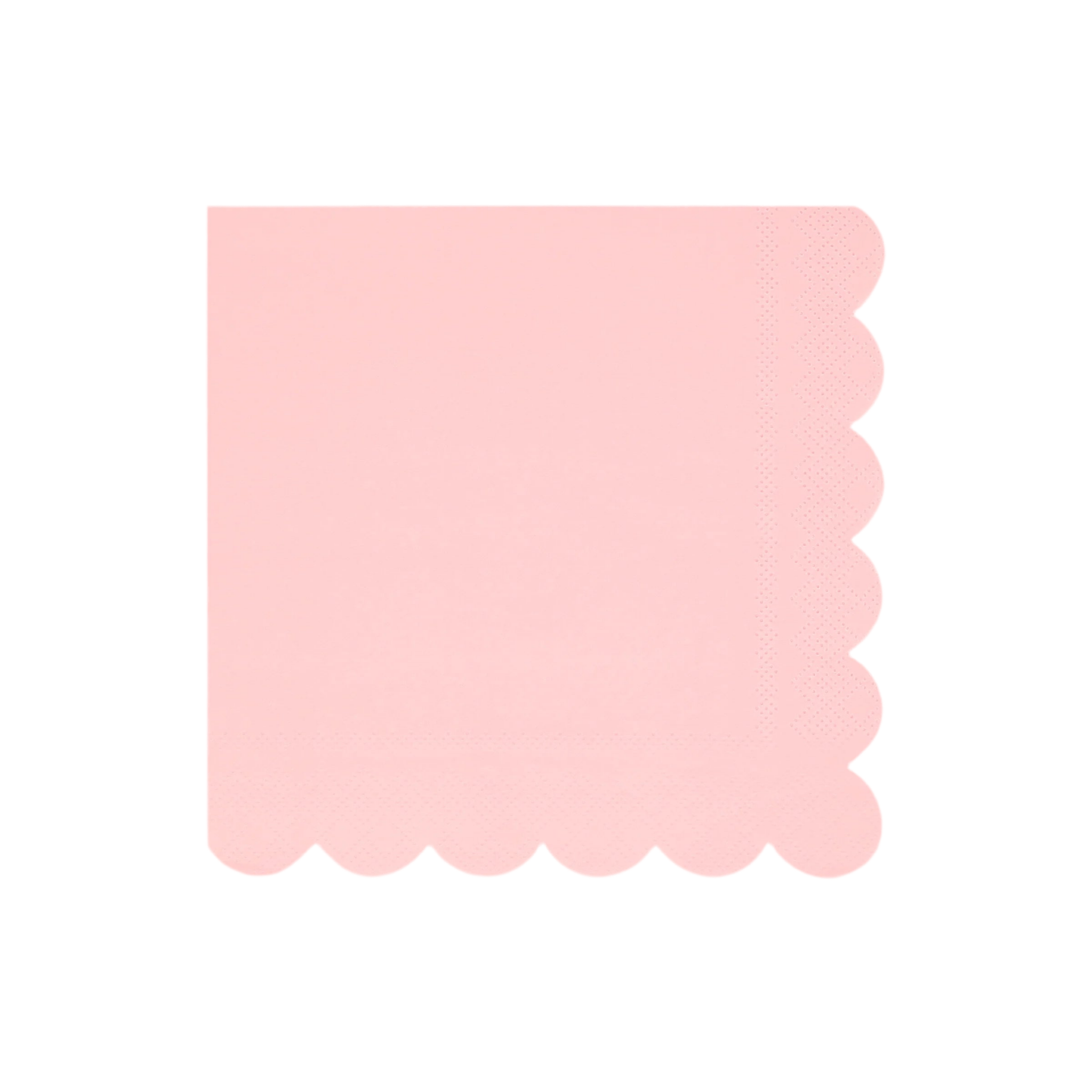 Meri Meri Party Cotton Candy Pink Large Napkins - bubblegum market