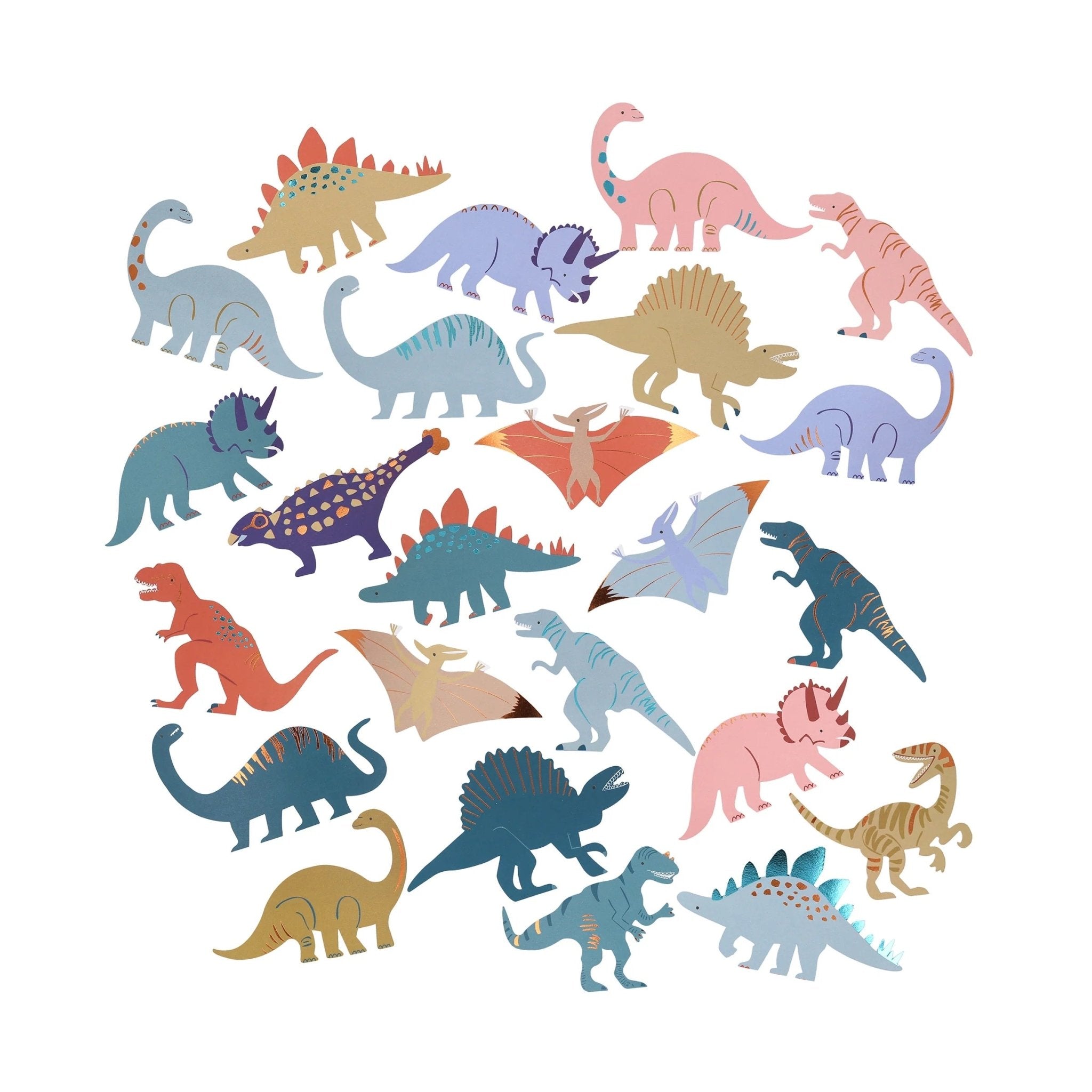 Meri Meri Party Dinosaur Shaped Stickers Box - bubblegum market