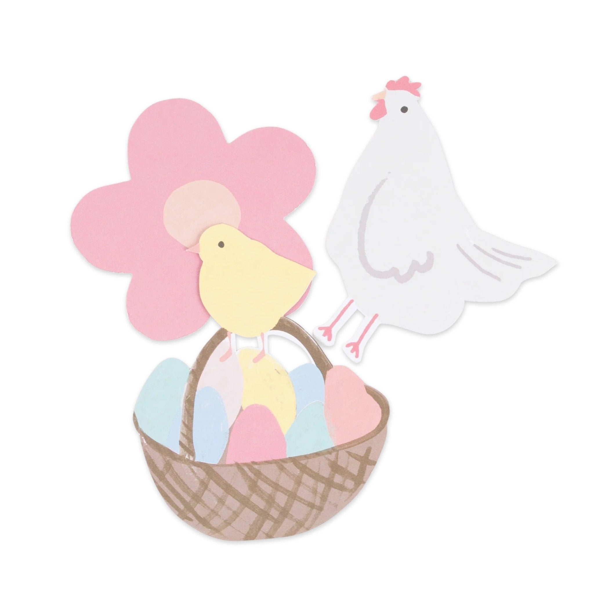 Meri Meri Party Easter Shaped Stickers Box - bubblegum market