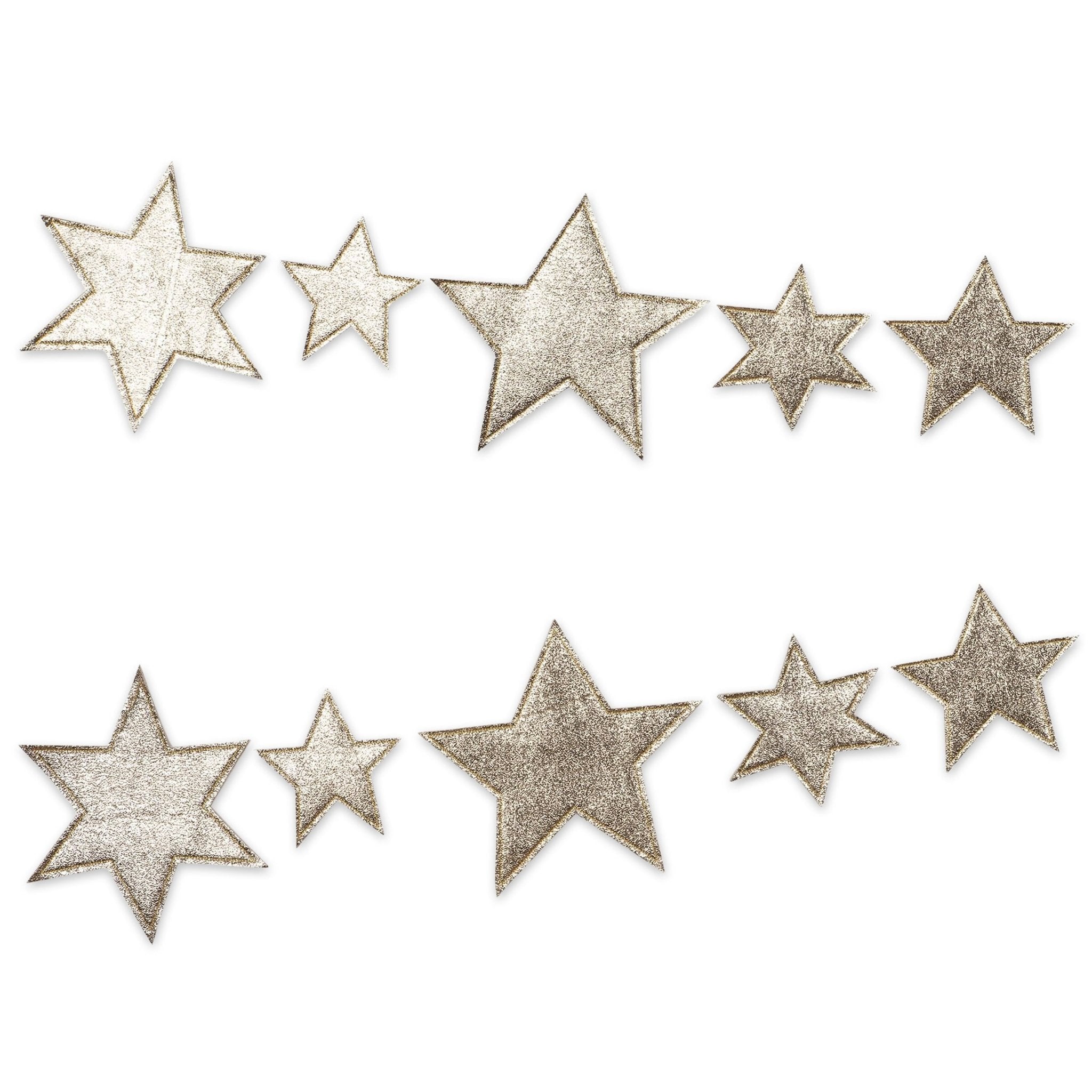 Meri Meri Party Fabric Star Garland - bubblegum market