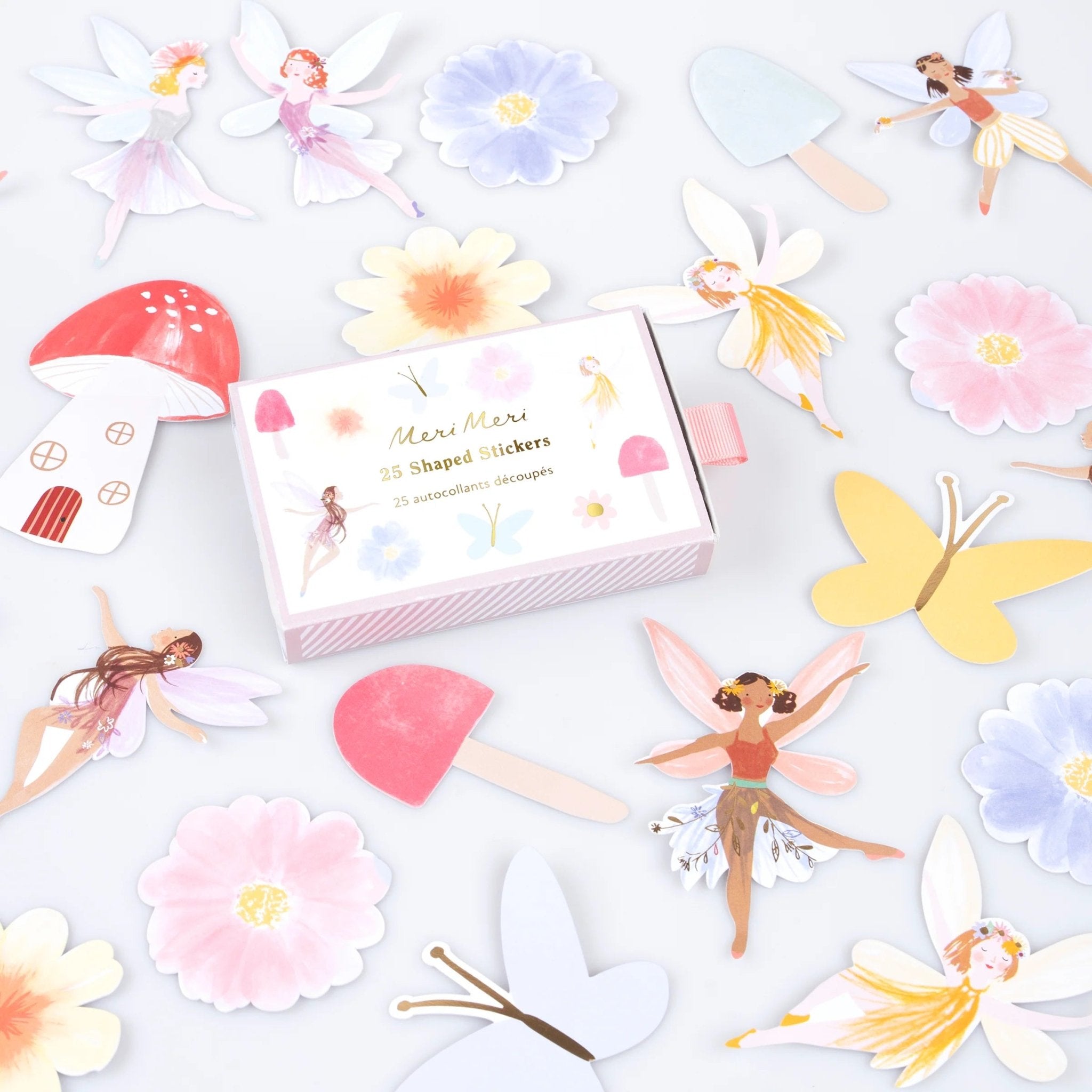 Meri Meri Party Fairy Shaped Stickers Box - bubblegum market