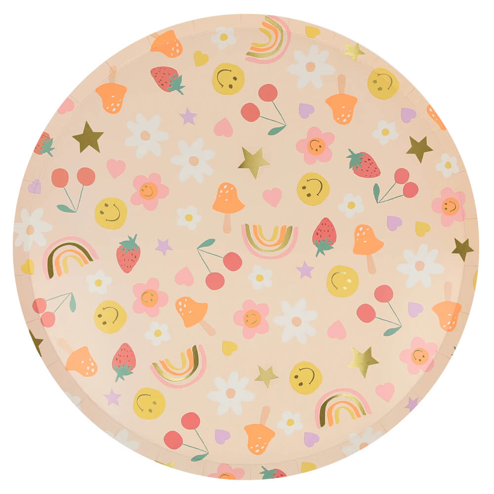 meri-meri-party-happy-face-icons-dinner-plates-daisies-rainbows-cherries