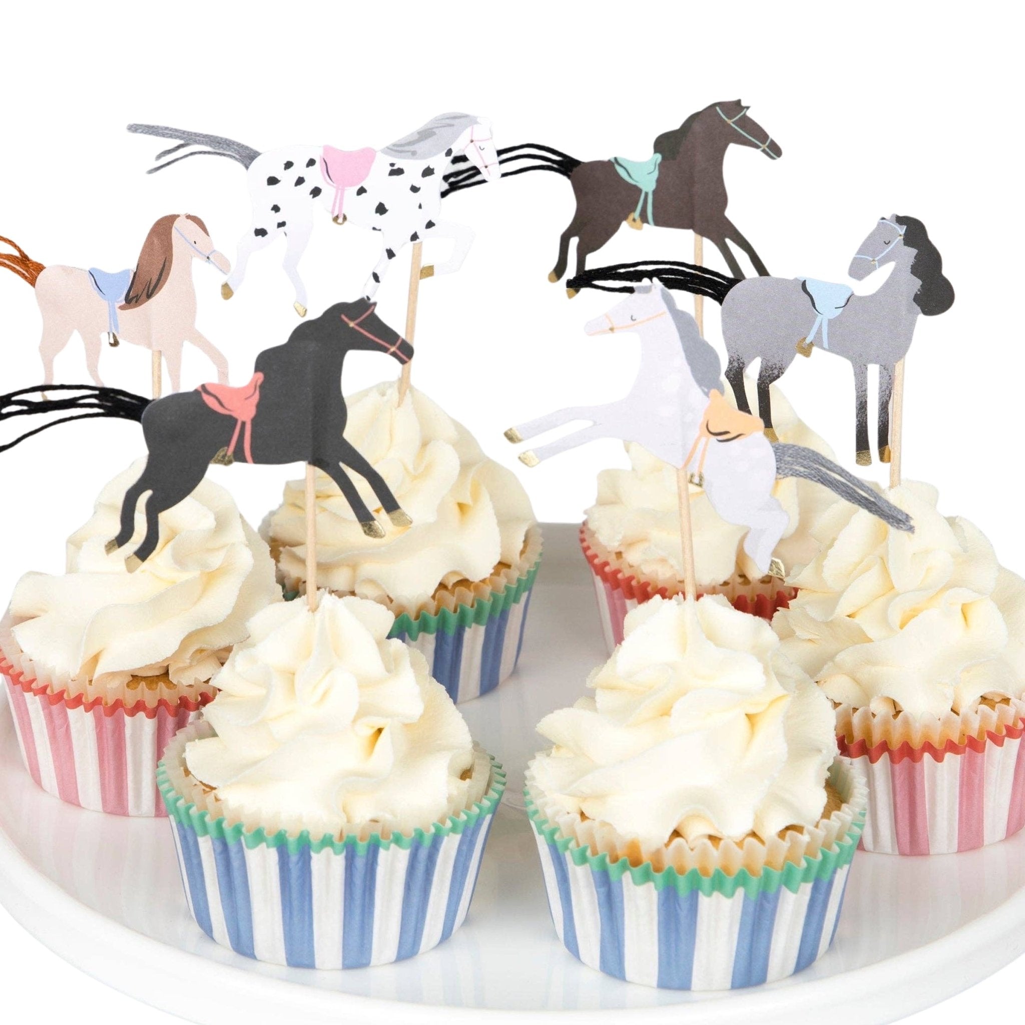 Meri Meri Party Horse Cupcake Kit - bubblegum market