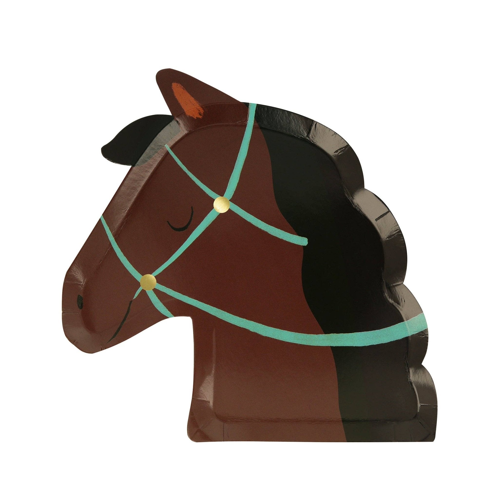 Meri Meri Party Horse Plates 8.25" - bubblegum market