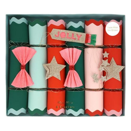Meri Meri Party Mixed Fun Christmas Crackers - bubblegum market