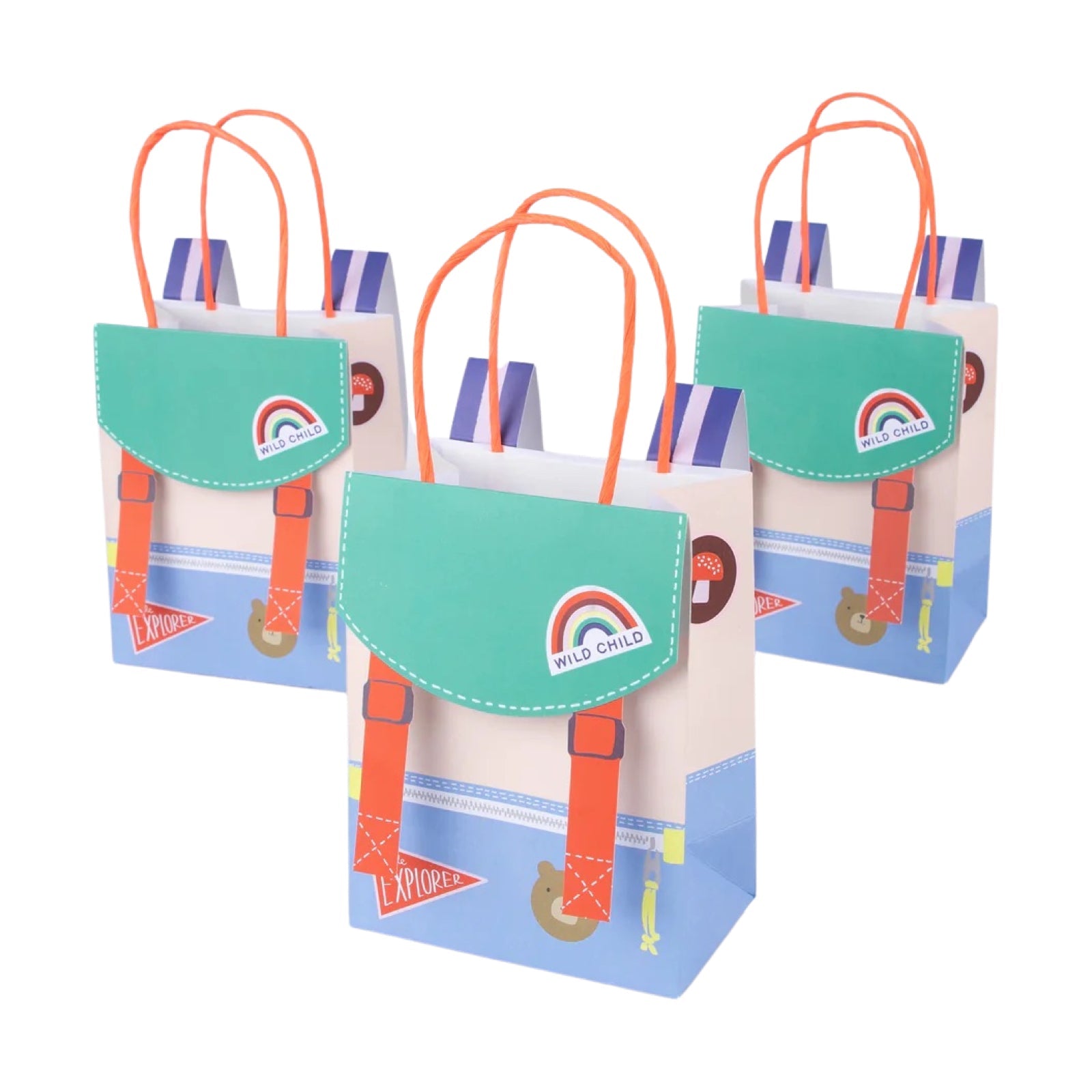 Meri Meri Party Outdoor Adventures Backpack Party Bags - bubblegum market