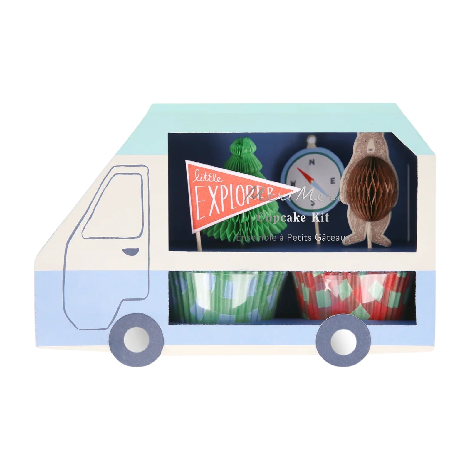 Meri Meri Party Outdoor Adventures Cupcake Kit - bubblegum market
