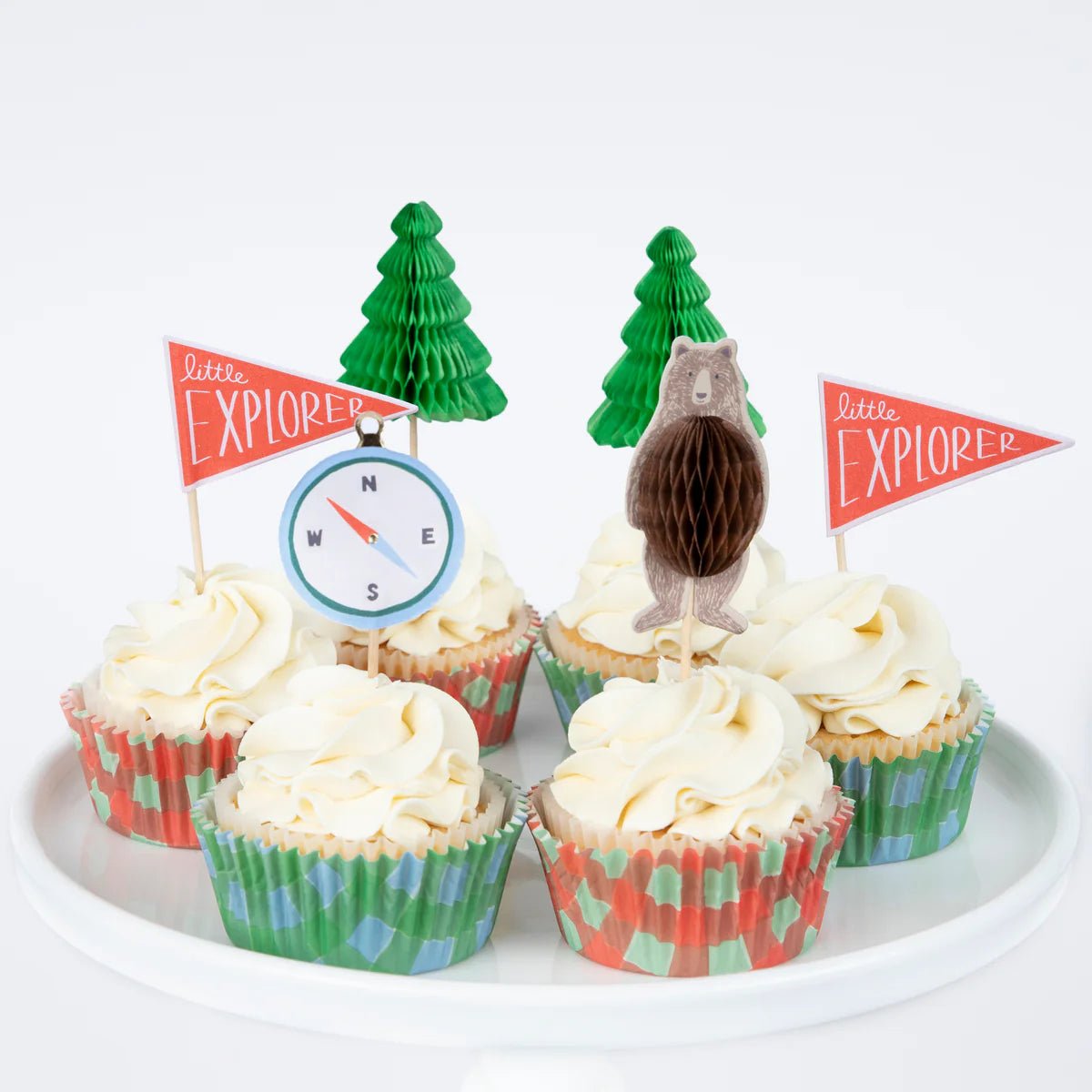 Meri Meri Party Outdoor Adventures Cupcake Kit - bubblegum market