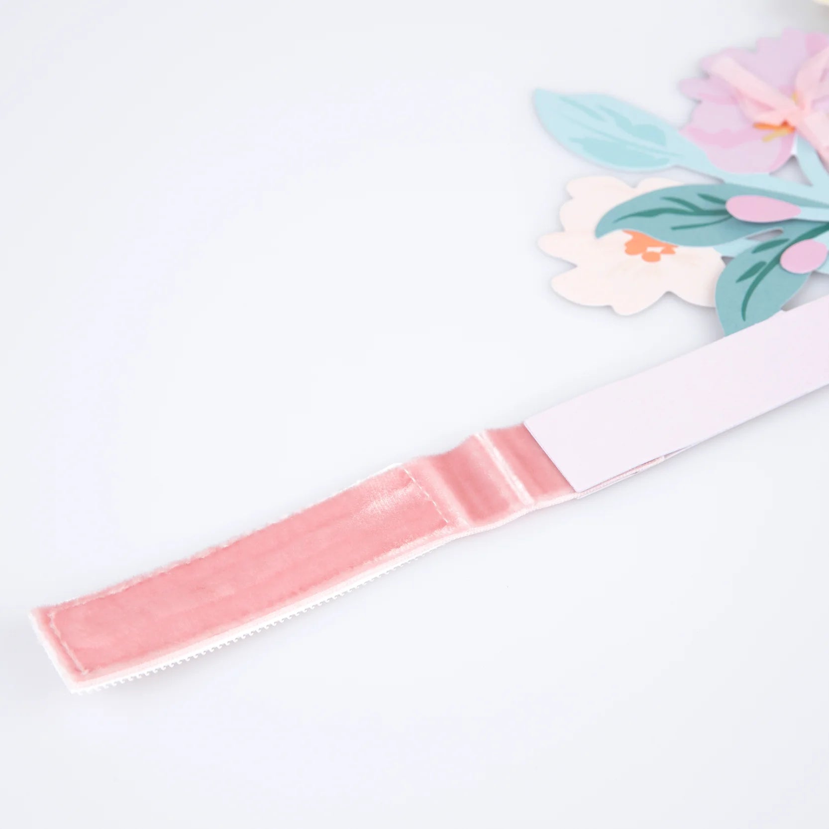 Meri Meri Party Paper Flower Headdress - bubblegum market