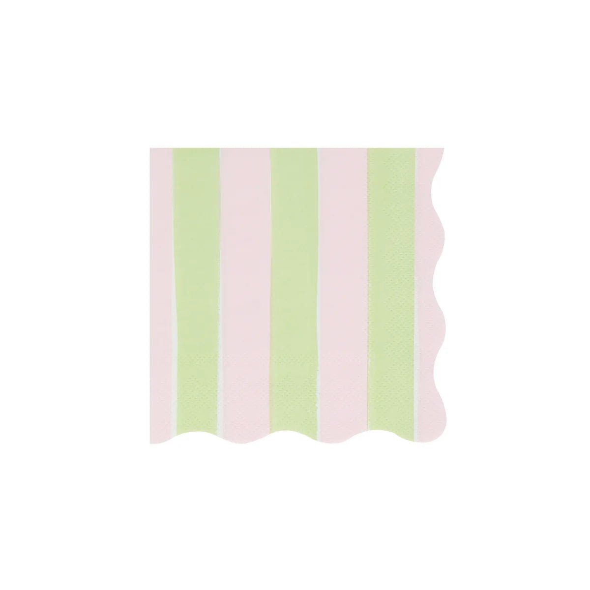 Meri Meri Party Pastel Stripe Small Napkins - bubblegum market