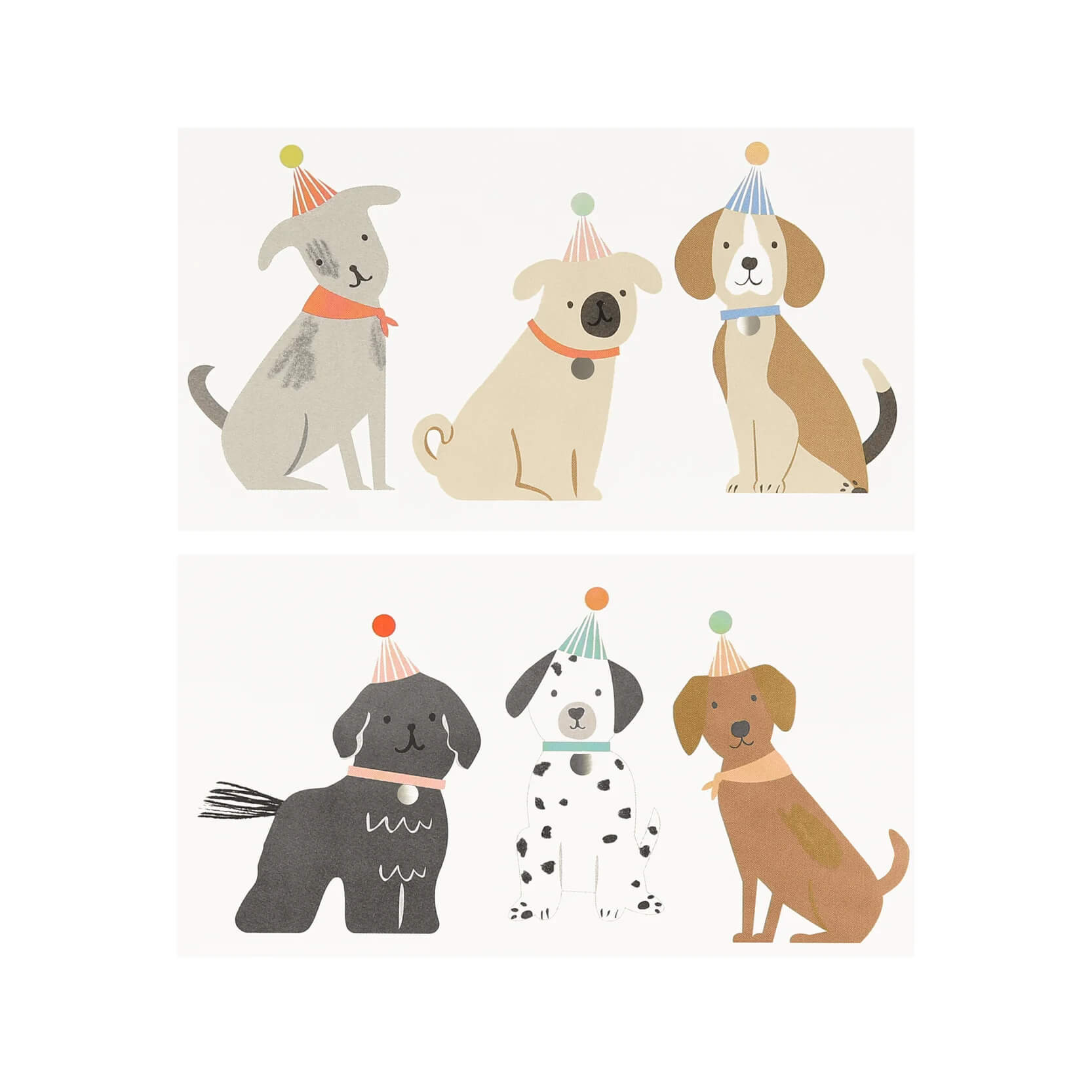 Meri Meri Party Puppy Tattoos - bubblegum market