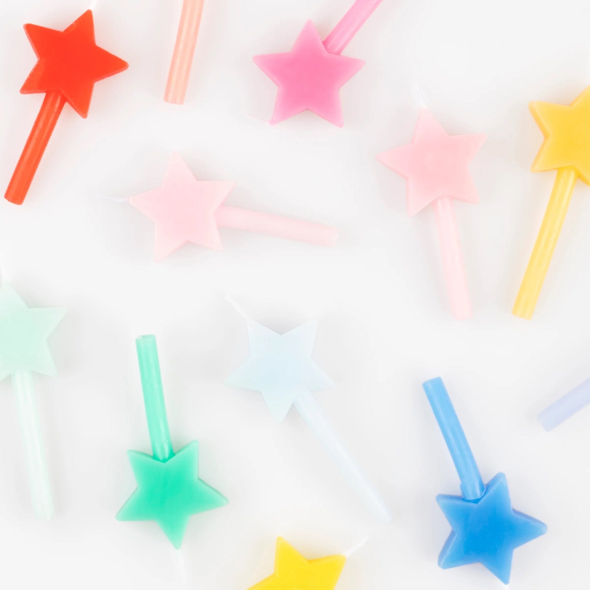 Meri Meri Party Rainbow Star Candles - bubblegum market