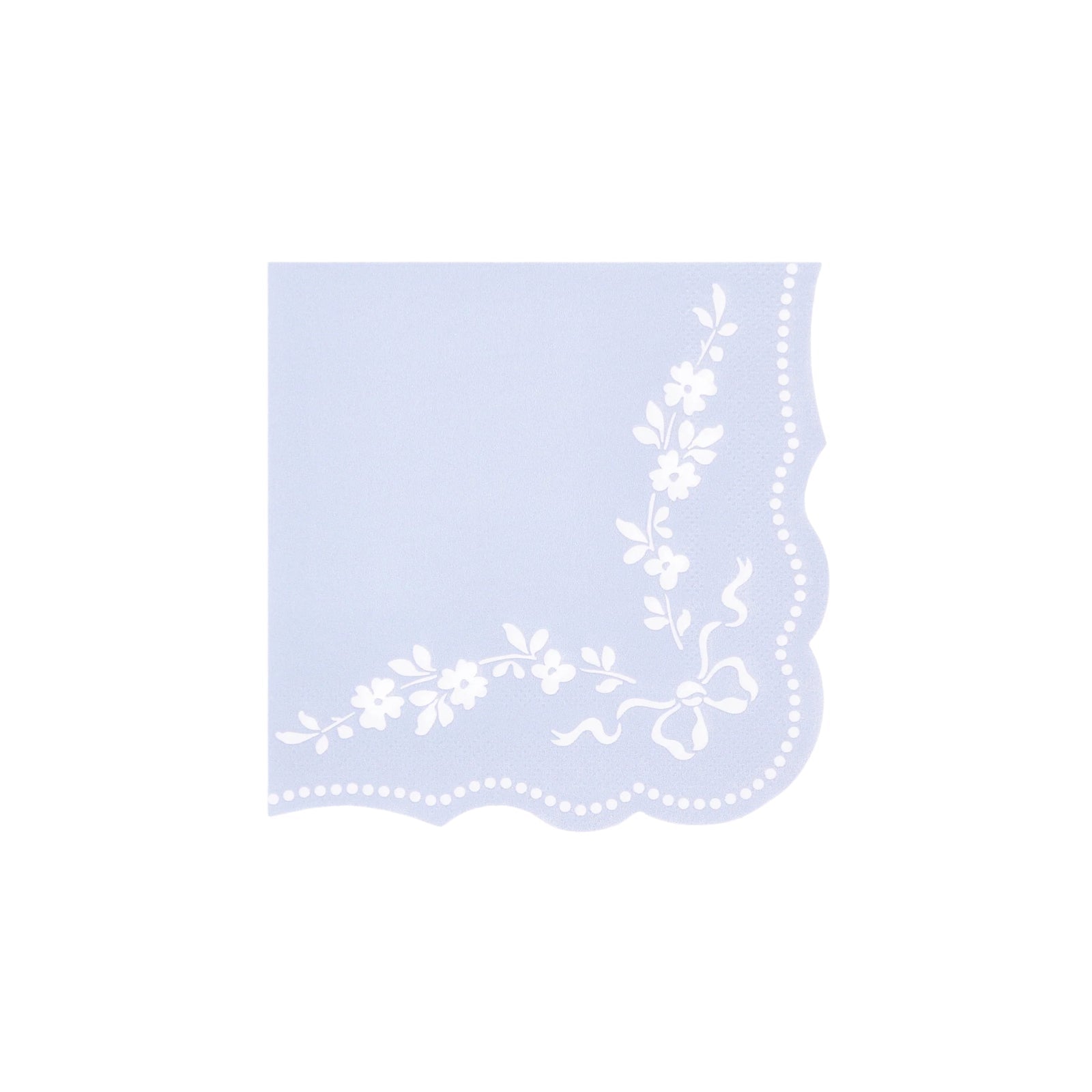 Meri Meri Party Rococo Blue Small Napkins - bubblegum market