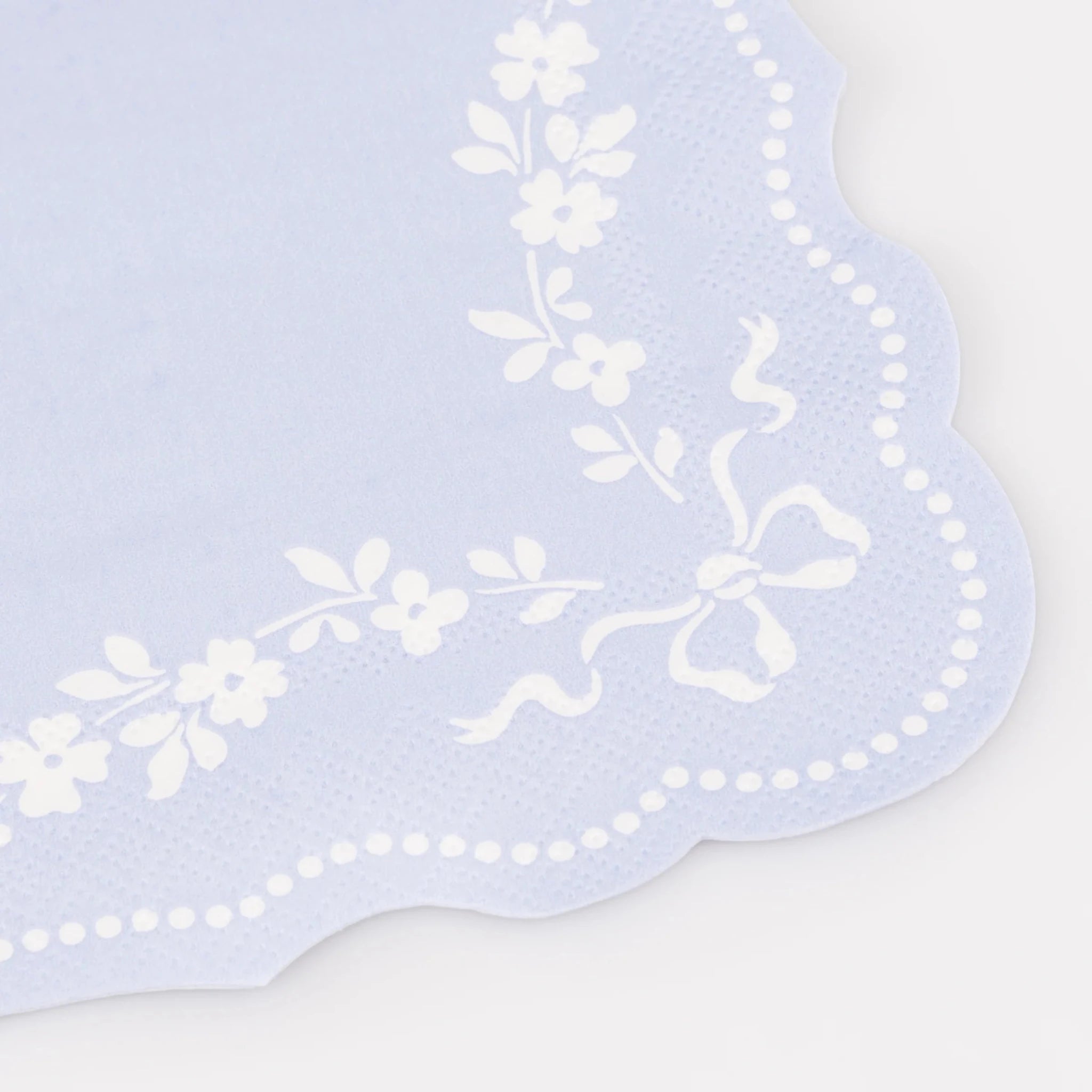 Meri Meri Party Rococo Blue Small Napkins - bubblegum market