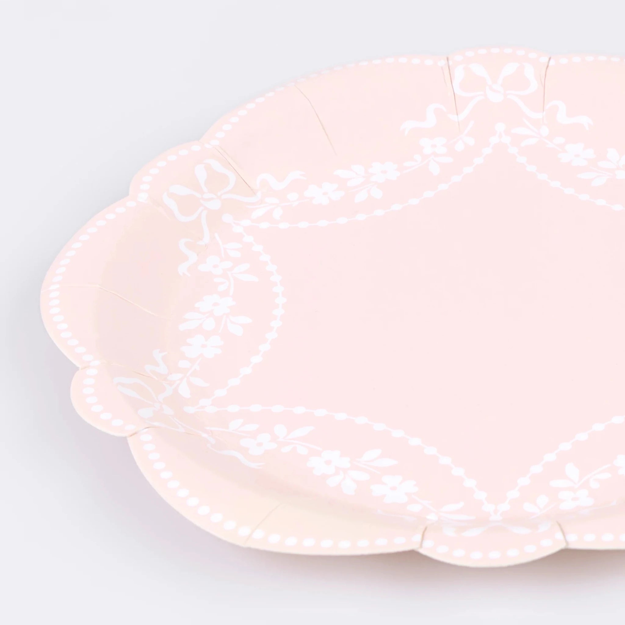 Meri Meri Party Rococo Pink Side Plates 9.25" - bubblegum market