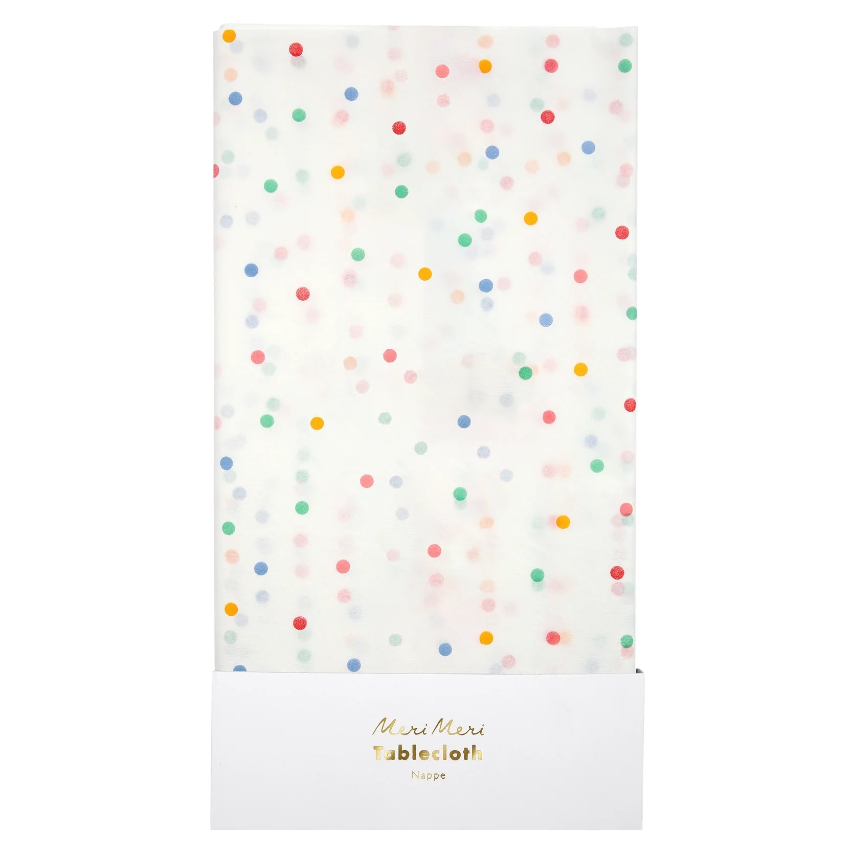 Meri Meri Party Spotty Paper Tablecloth - bubblegum market