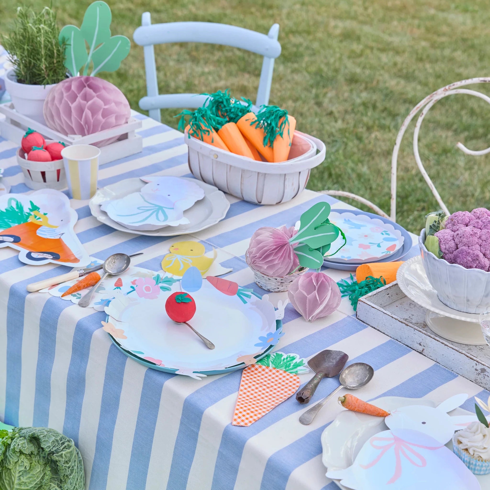 Meri Meri Party Spring Animals Plates - bubblegum market
