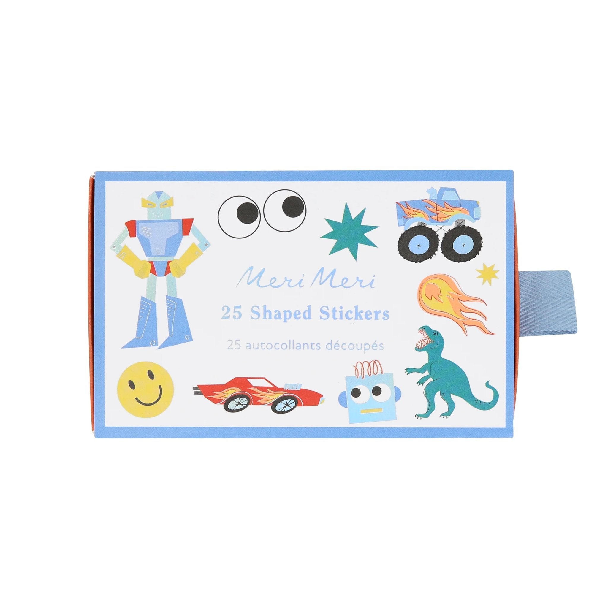 Meri Meri Party Toybox Icon Shaped Stickers Box - bubblegum market