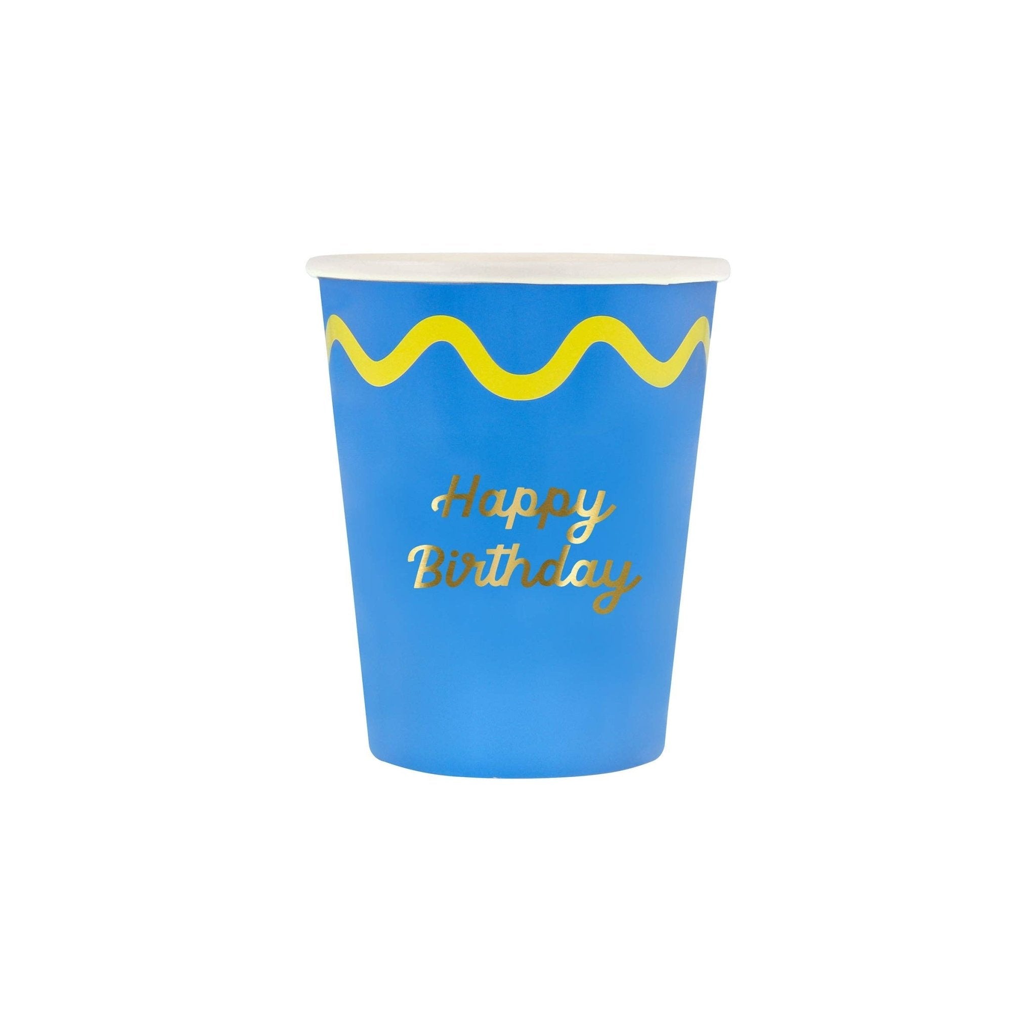 Meri Meri Party Wiggle Edge Cups - bubblegum market