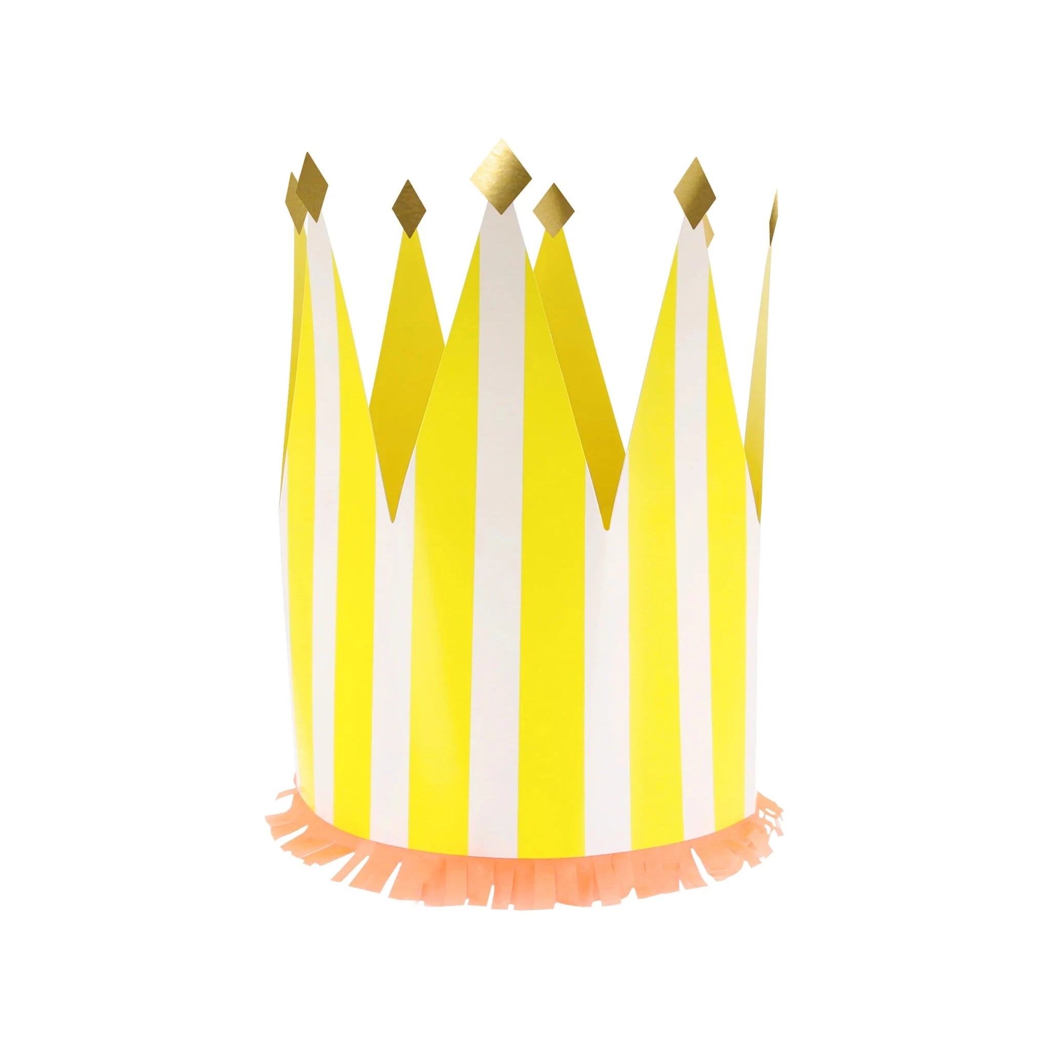 Meri Meri Striped Party Crowns - bubblegum market