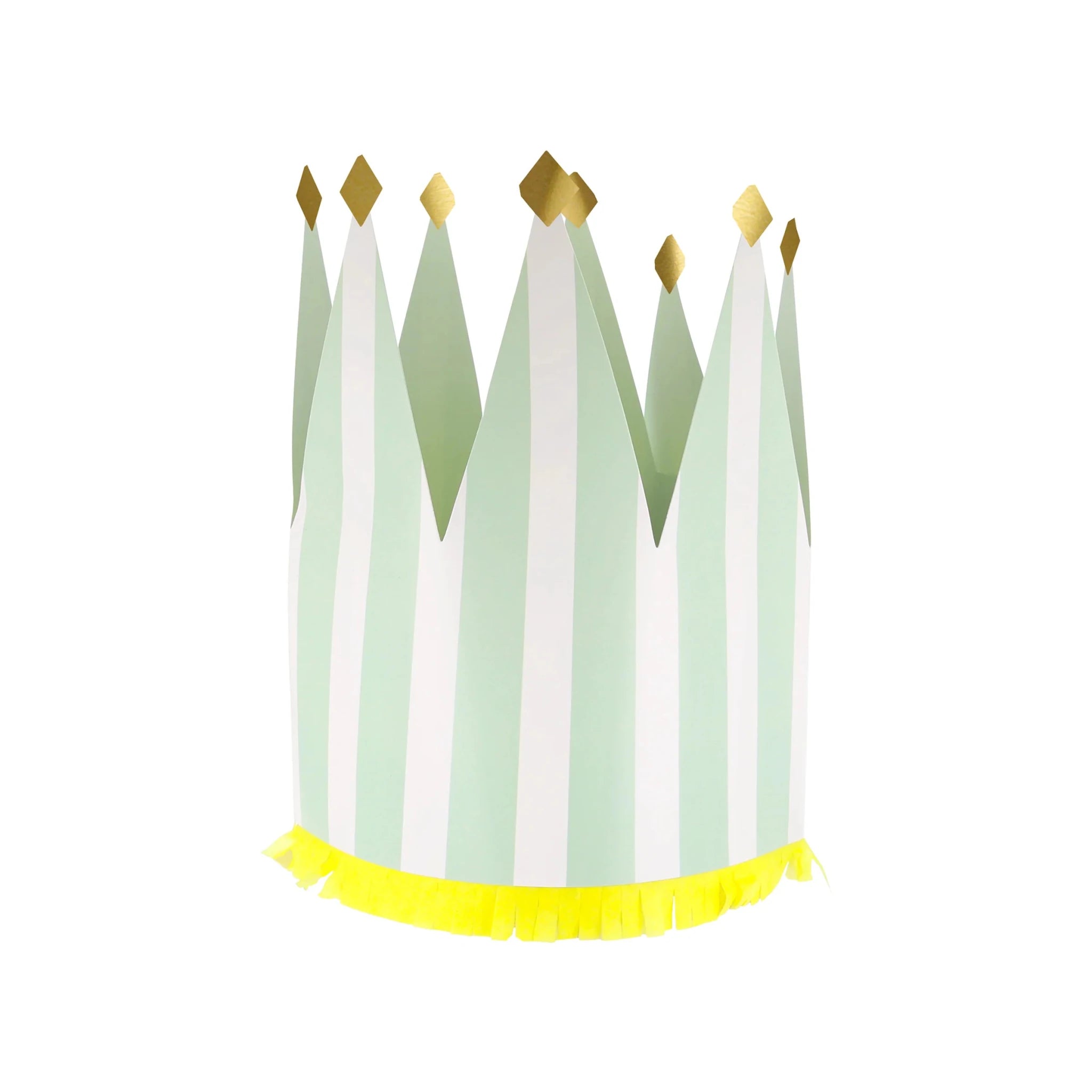 Meri Meri Striped Party Crowns - bubblegum market