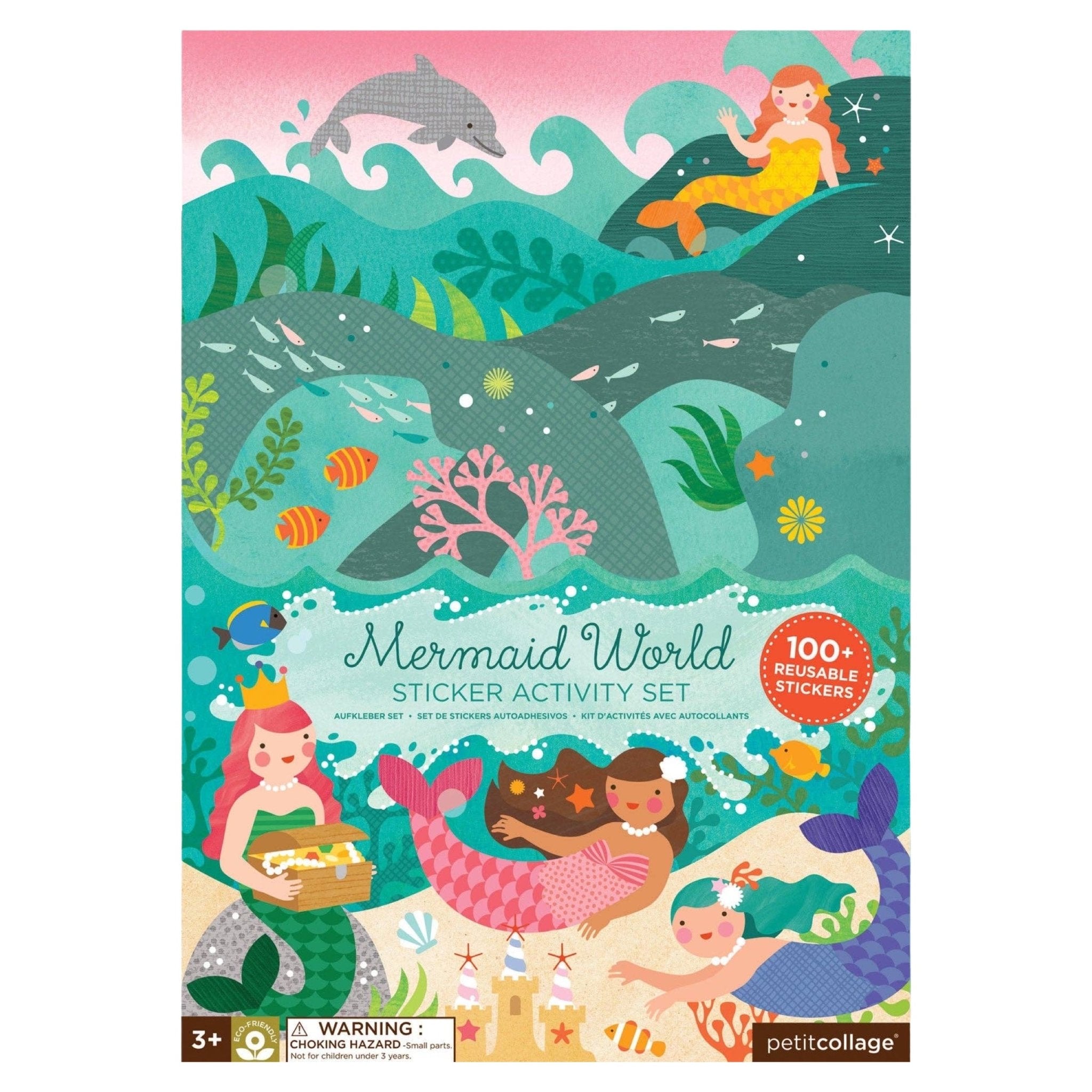 Mermaid World Sticker Activity Set - bubblegum market