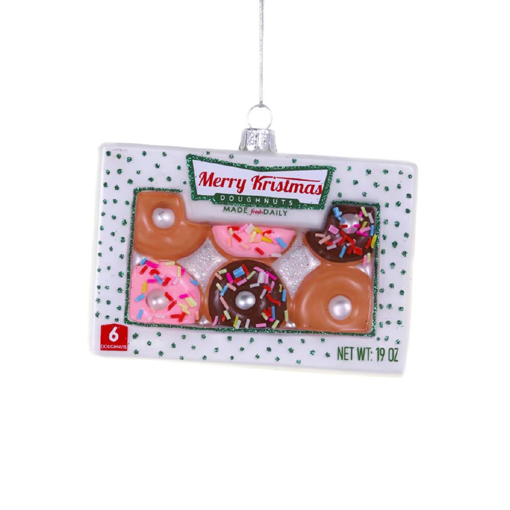 Merry Kristmas Doughnuts Ornament 3.75" - bubblegum market