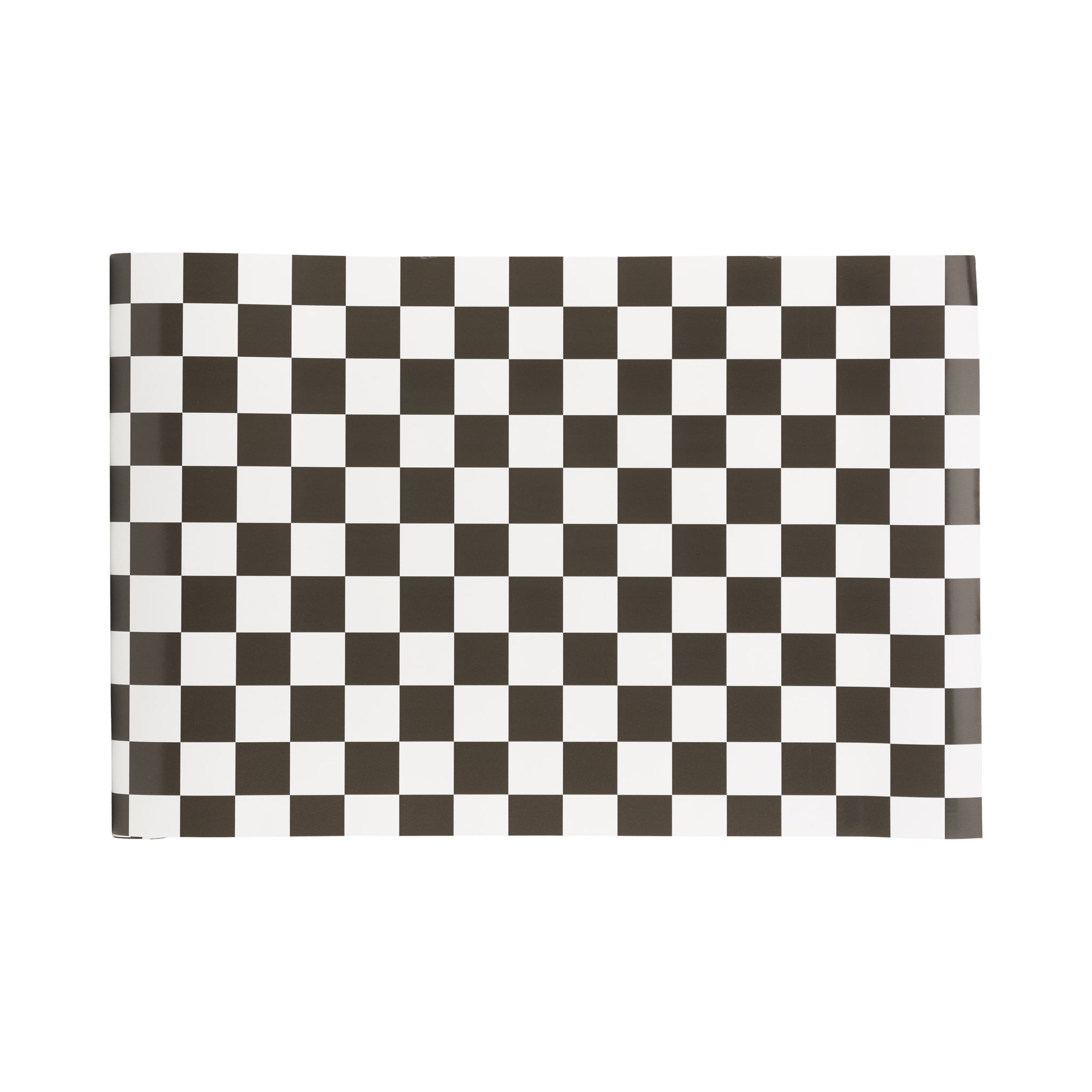 Miles Per Hour Checkered Flag Table Runner - bubblegum market