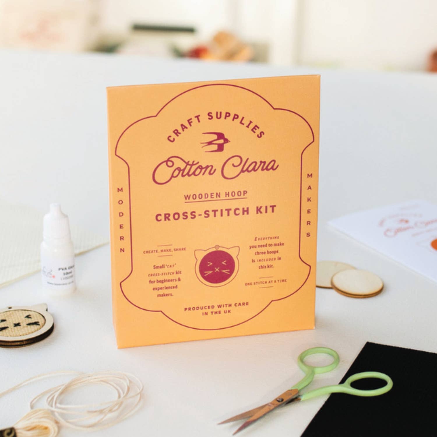 Mini Cats Cross Stitch Kit - bubblegum market