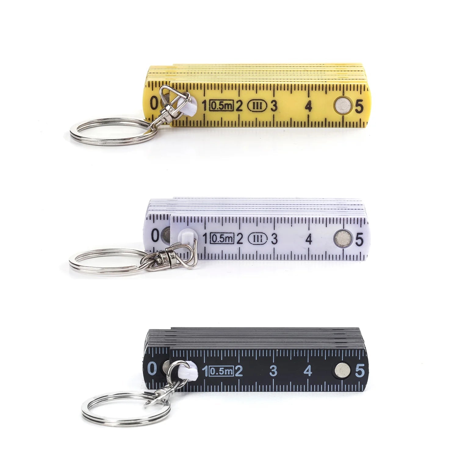 Mini Folding Ruler Keychain - bubblegum market