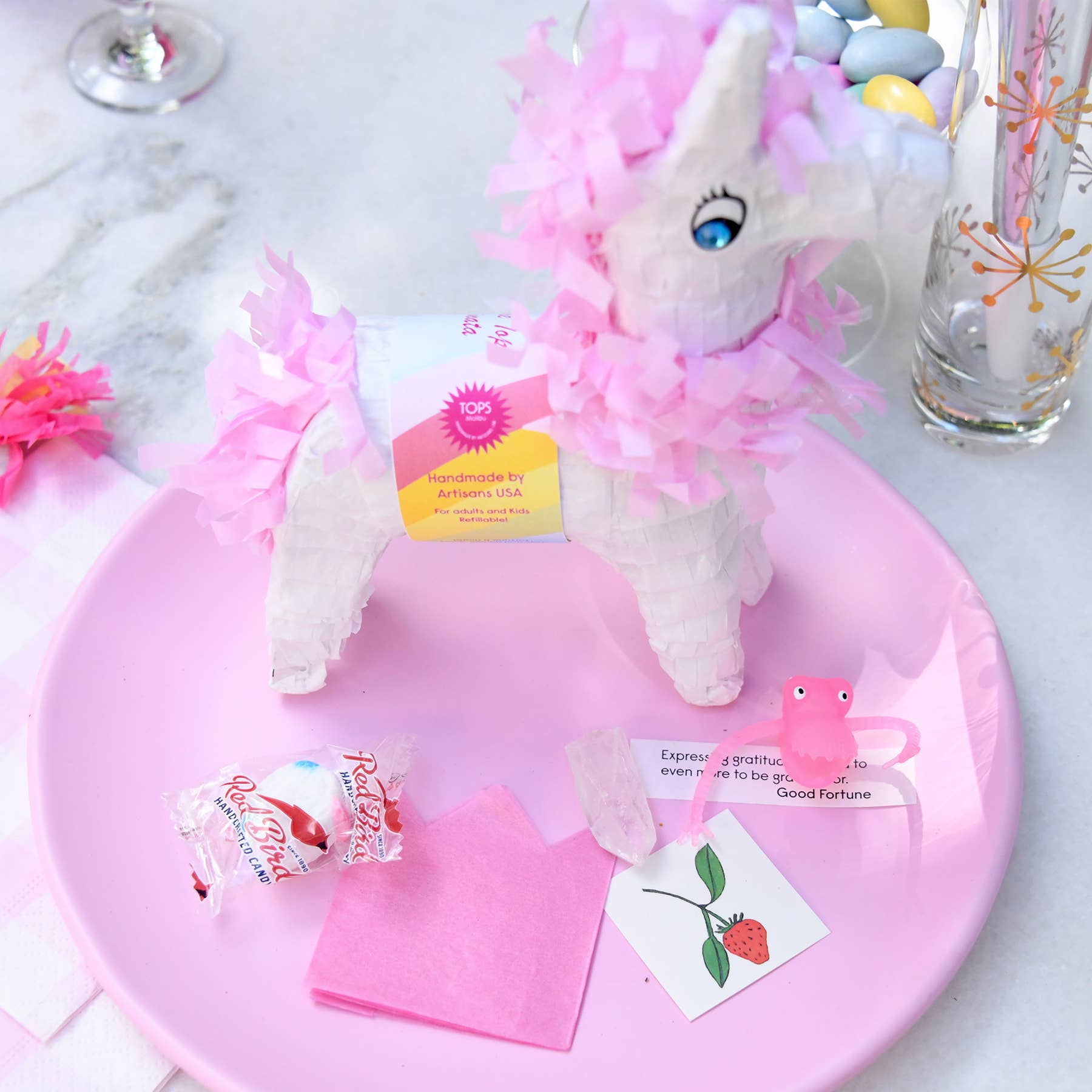 Mini Tabletop Piñata Sparklie Wish! Pony - bubblegum market