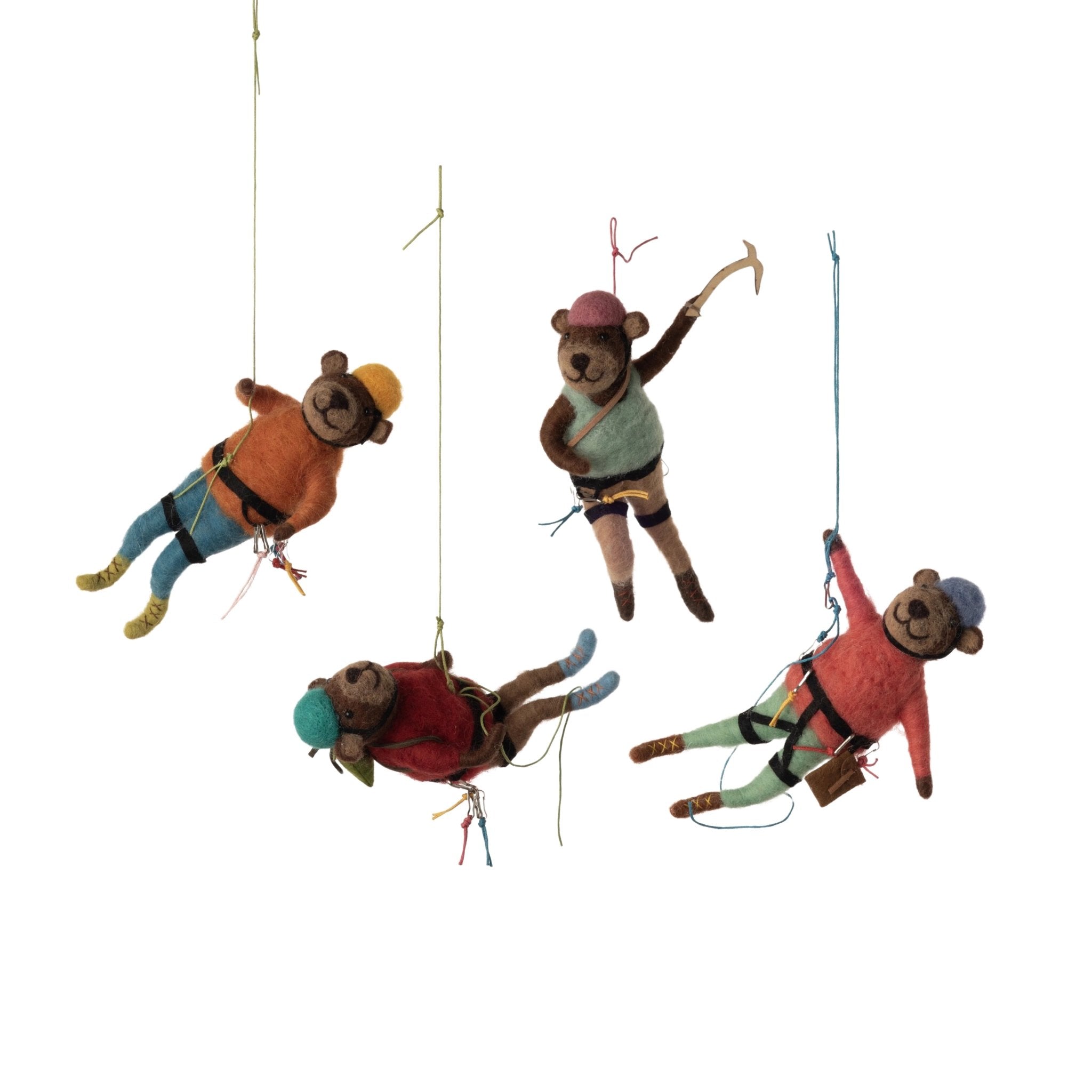 Mountain Climber Ornament 7" - bubblegum market
