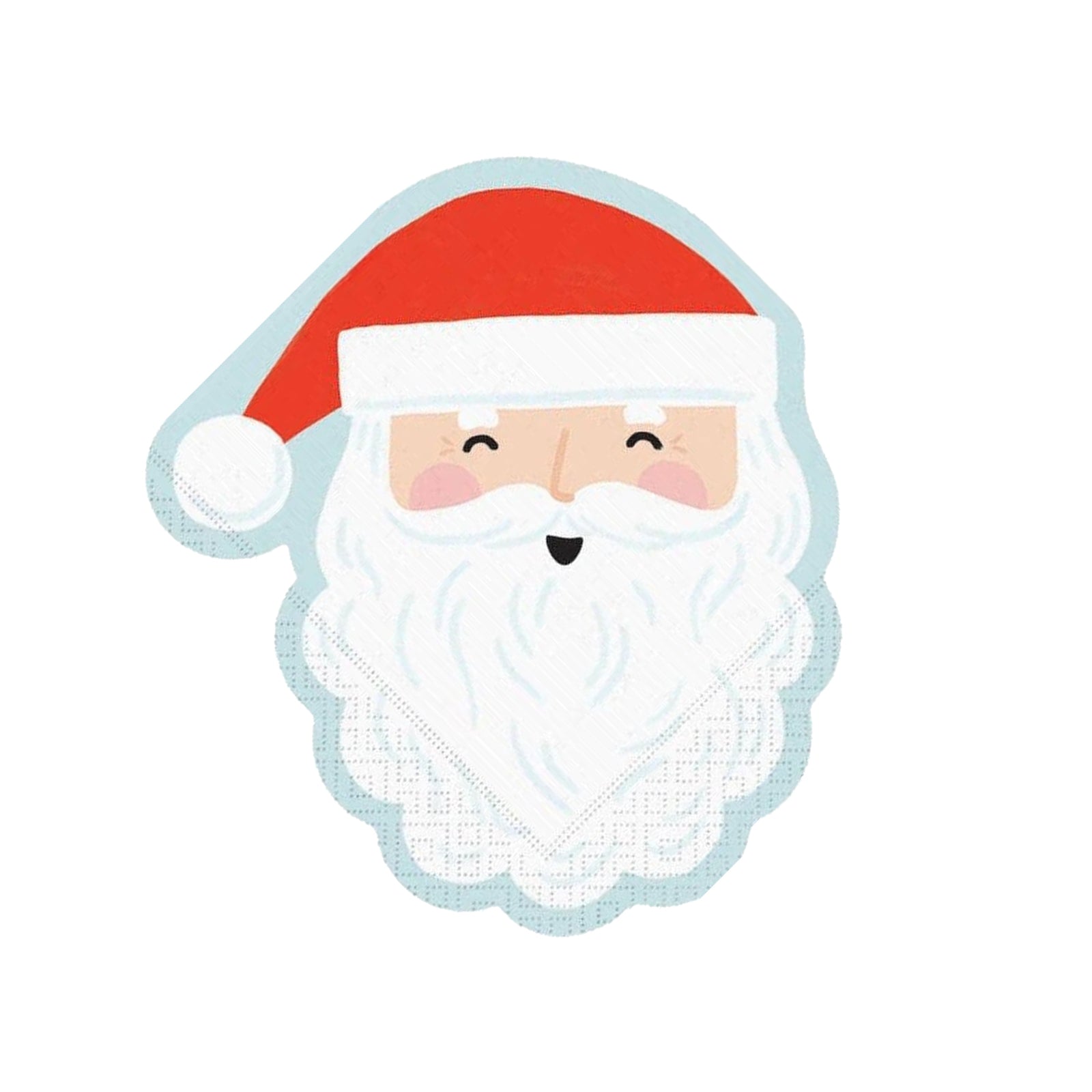 Mr. Claus Die - Cut Luncheon Napkins - bubblegum market