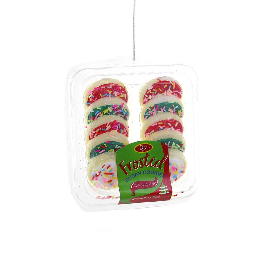 Multicolor Deliciously Soft Packaged Sugar Cookies Ornament 4" - bubblegum market