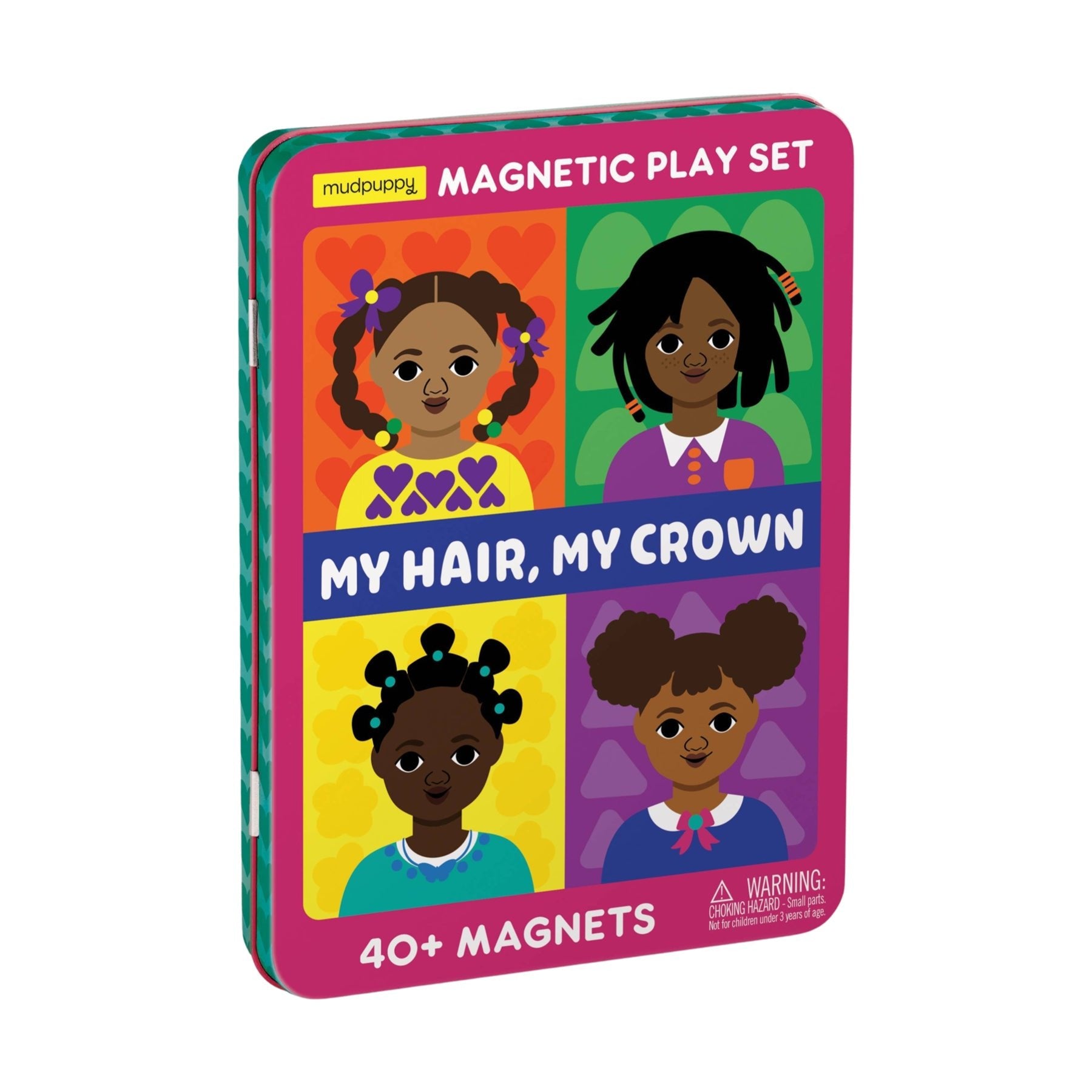 My Hair, My Crown Magnetic Play Set - bubblegum market