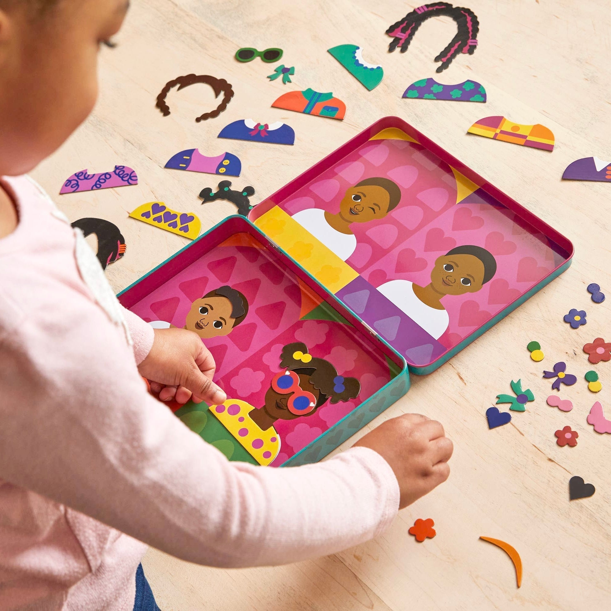 My Hair, My Crown Magnetic Play Set - bubblegum market