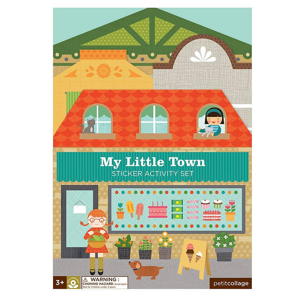 My Little Town Sticker Activity Set - bubblegum market