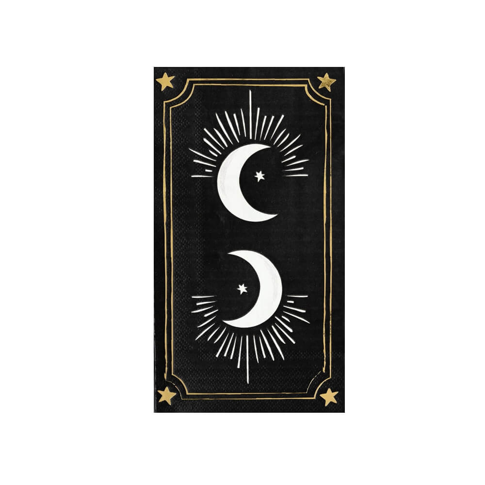 Mystical Moon Paper Dinner Napkins - bubblegum market
