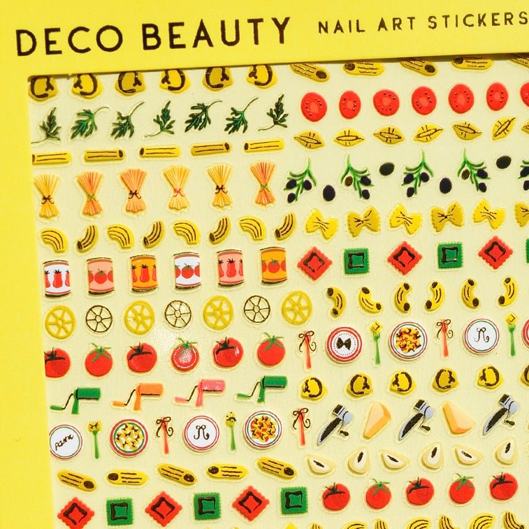 Nail Art Stickers: AL DENTE - bubblegum market