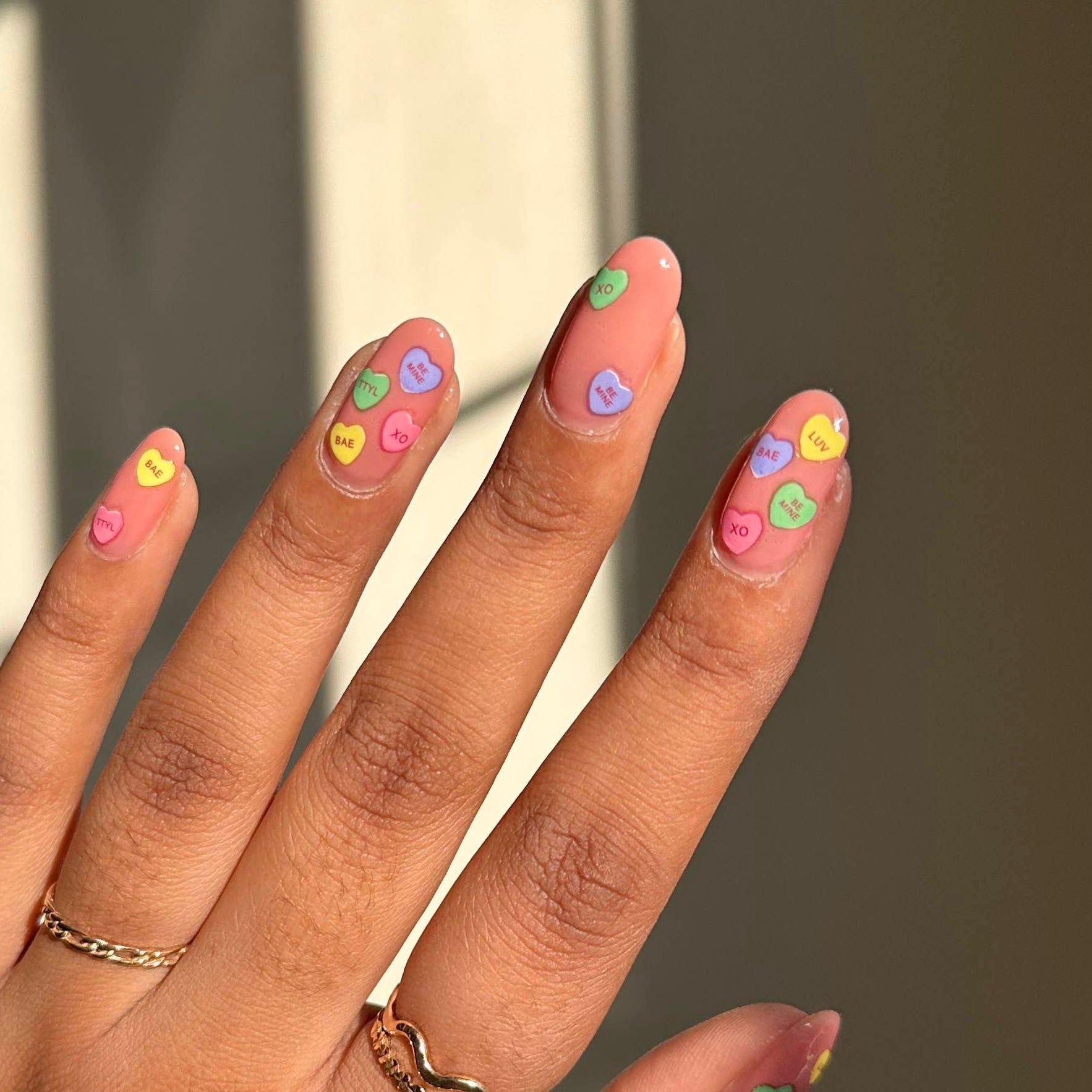 Nail Art Stickers: BE MINE - bubblegum market