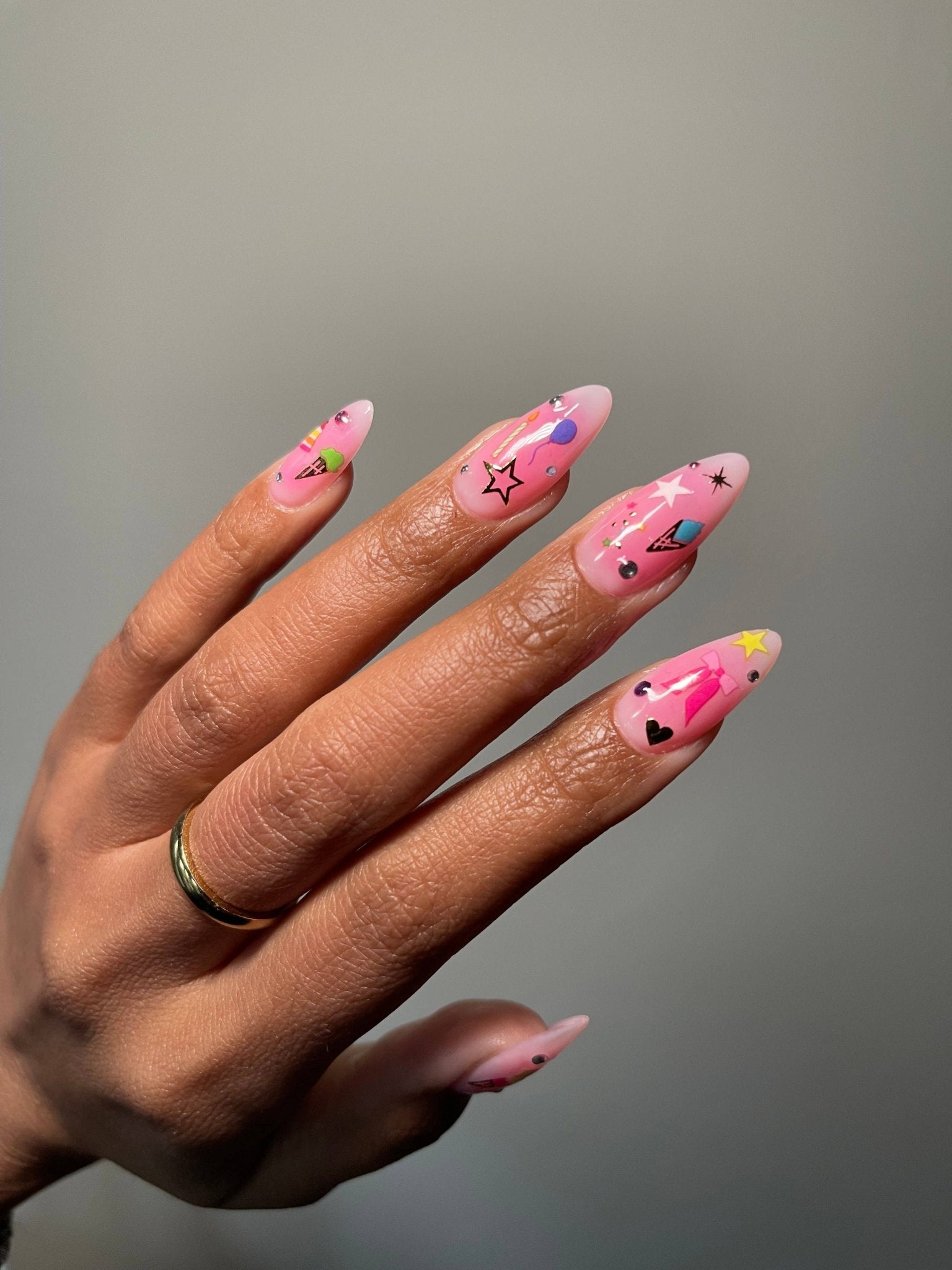 Nail Art Stickers: BIRTHDAY - bubblegum market
