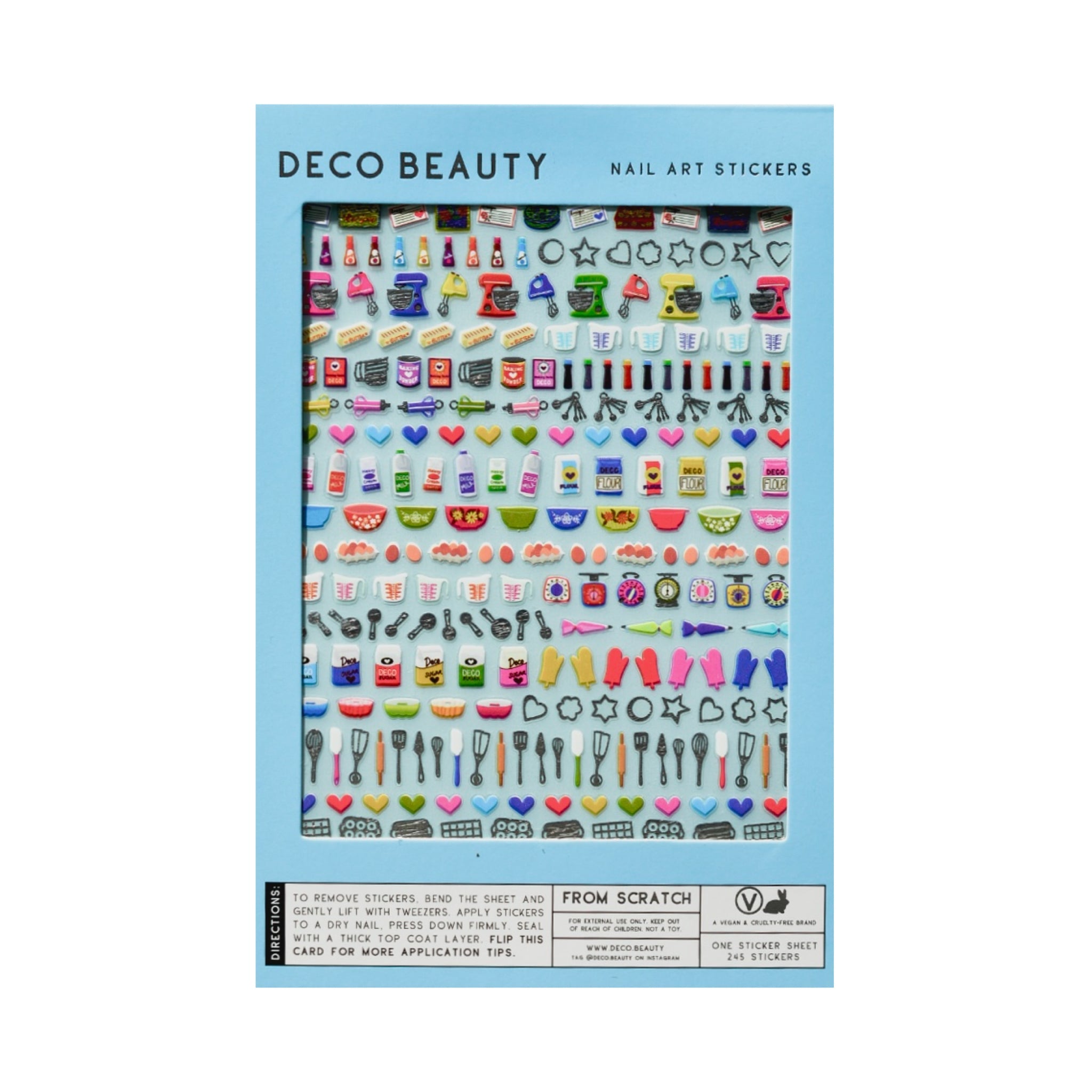 Nail Art Stickers: FROM SCRATCH - bubblegum market