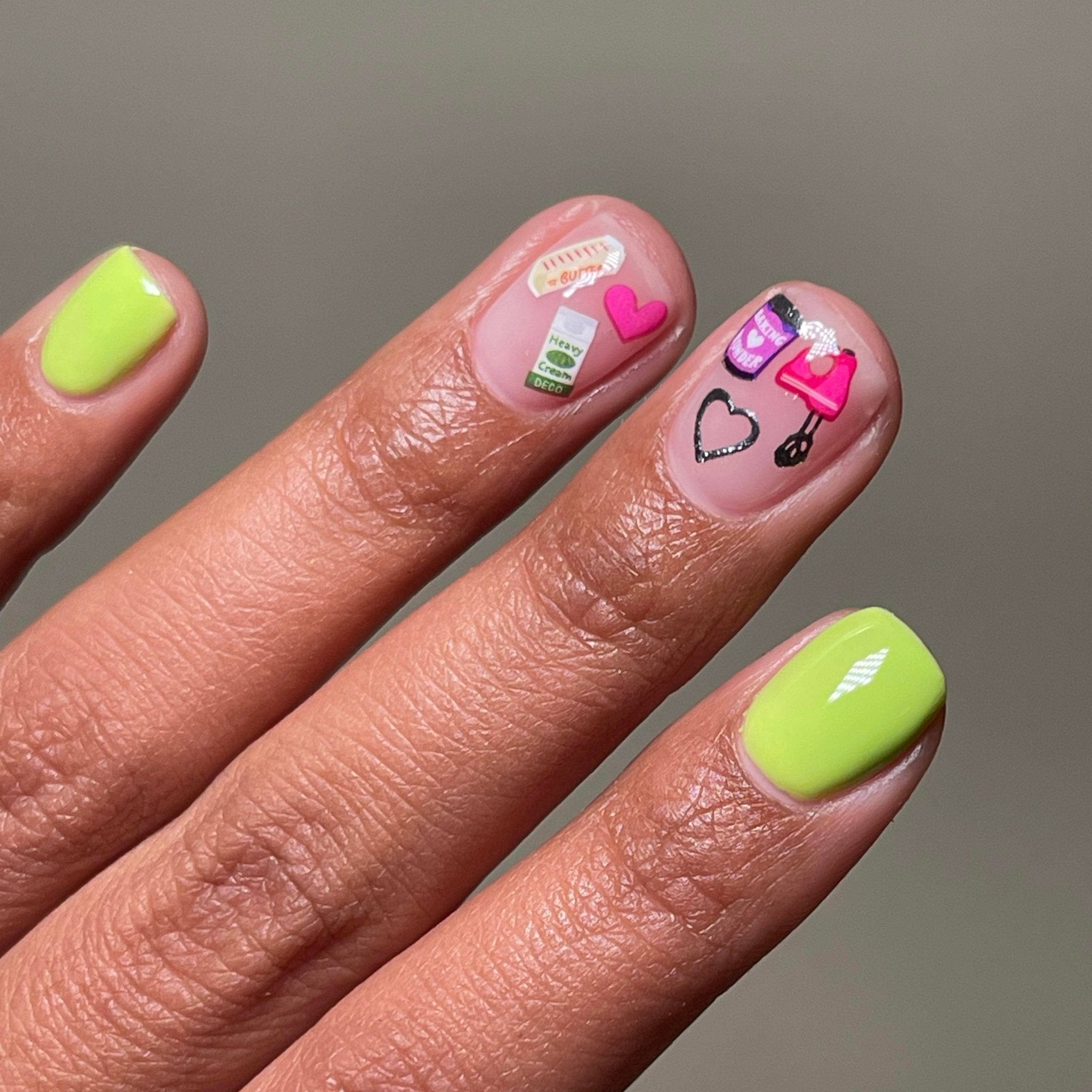 Nail Art Stickers: FROM SCRATCH - bubblegum market