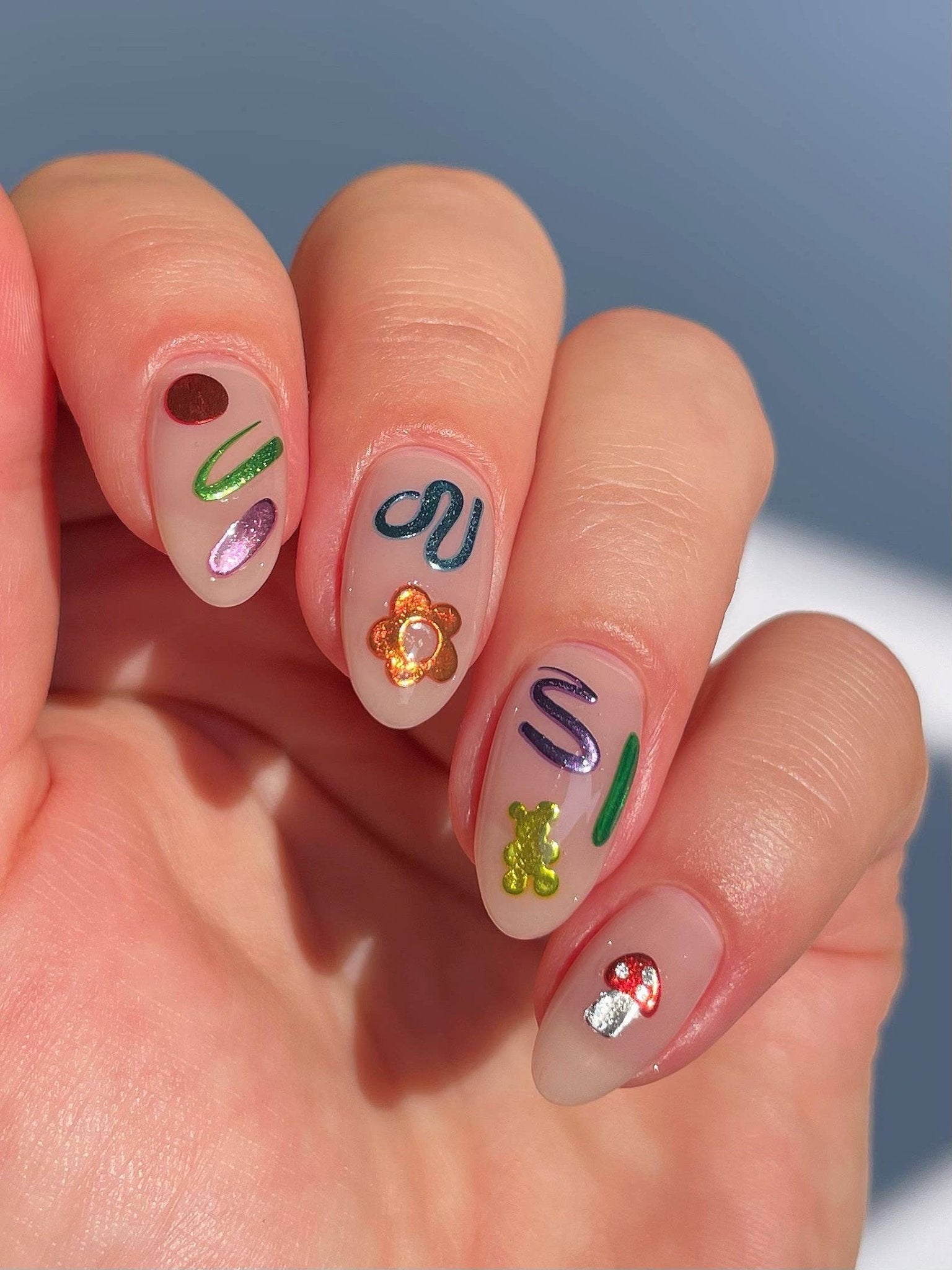 Nail Art Stickers: JELLY - bubblegum market