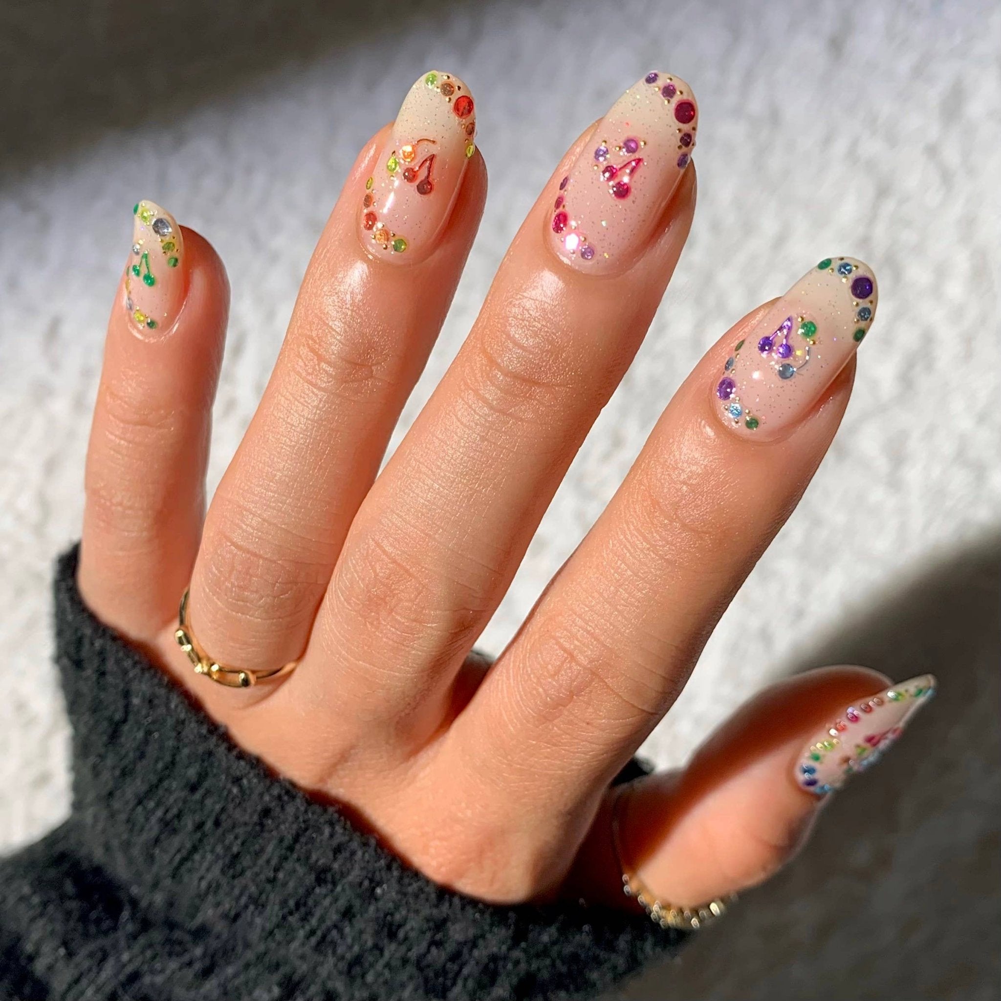 Nail Art Stickers: JEWELS - bubblegum market